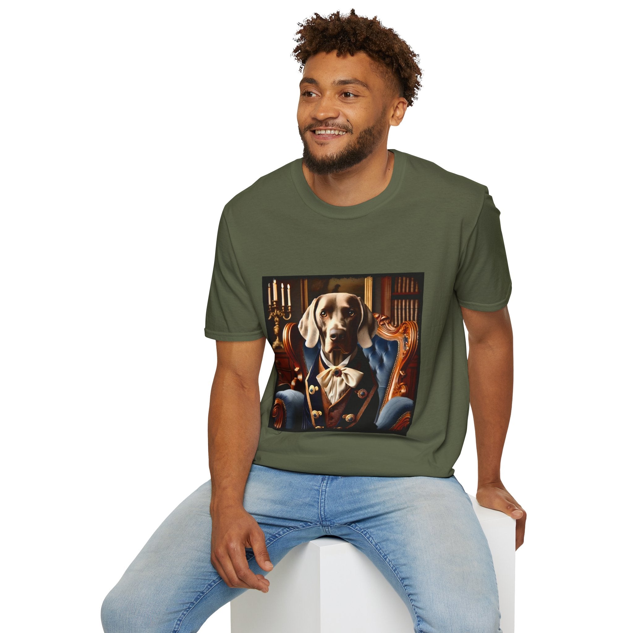 Weimaraner Dashing Duke | Unisex Dog T-Shirt