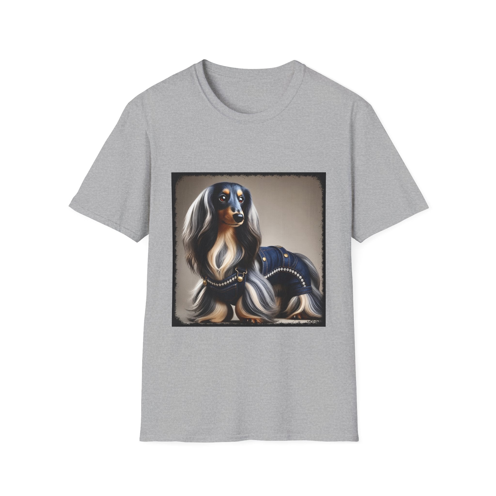 Dachshund Shirt | Denim Diva Dog Lover Tee
