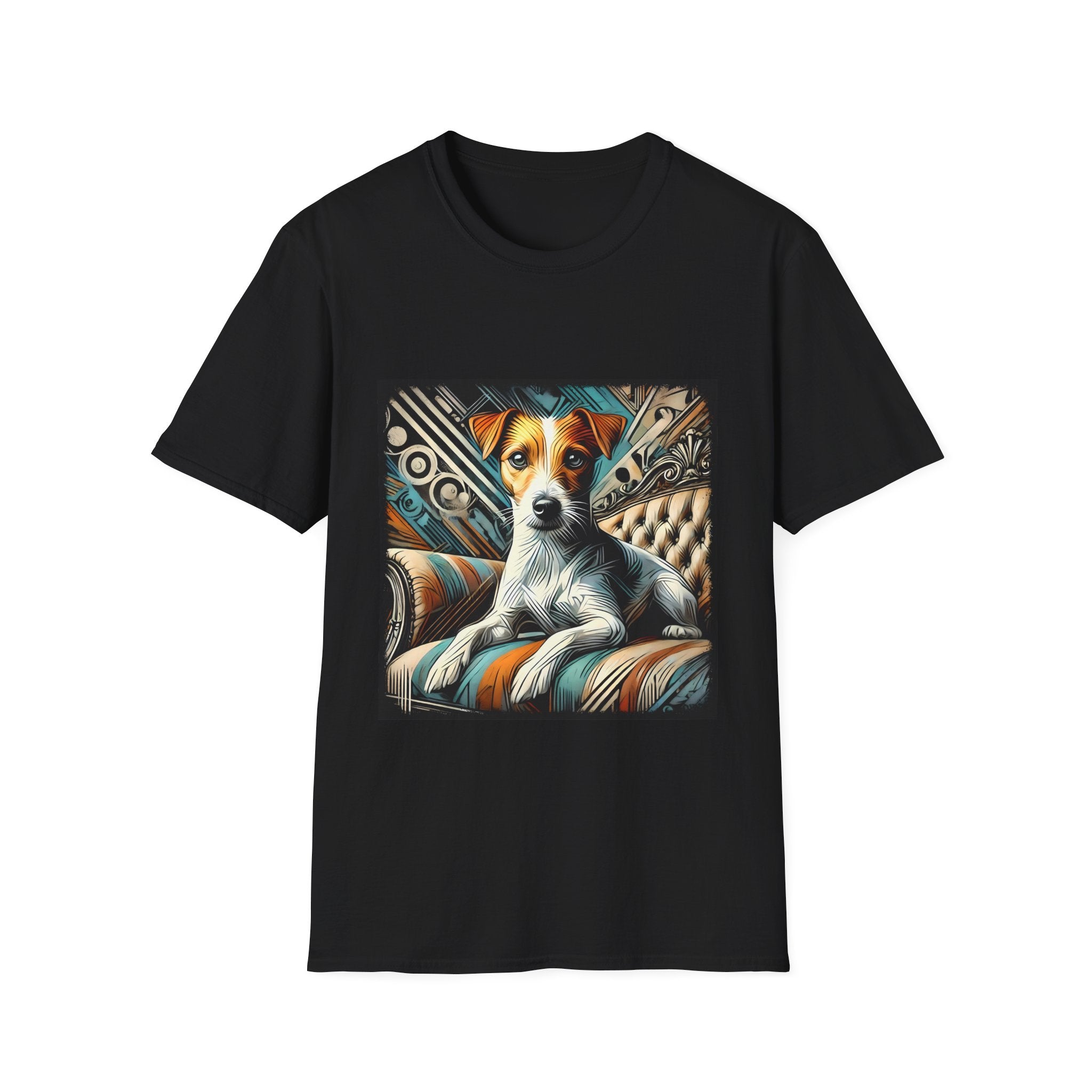 Jack Russell Terrier Warm Rebel | Unisex Dog T-Shirt