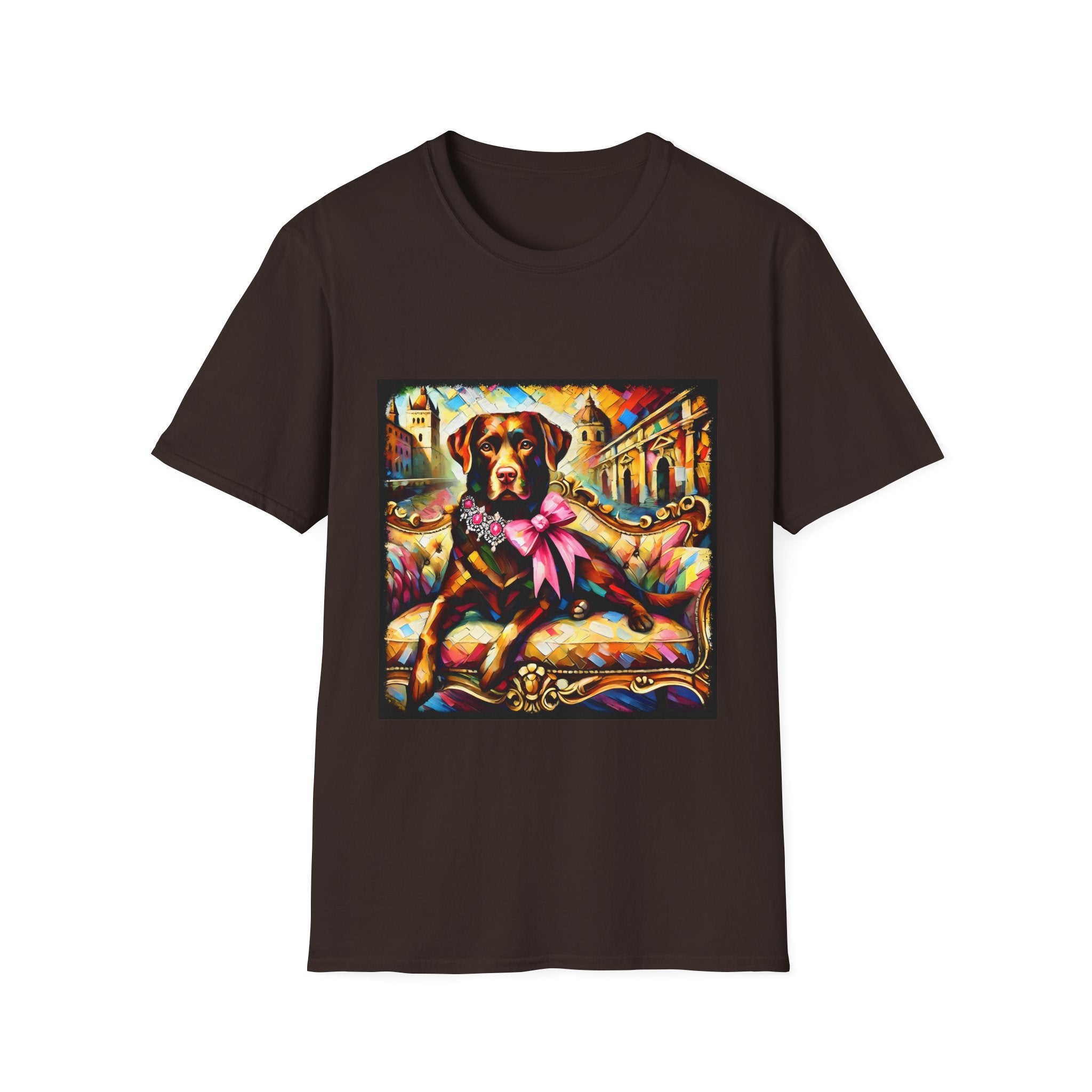 Labrador Retriever Diamond Princess Classic | Unisex Dog T-Shirt