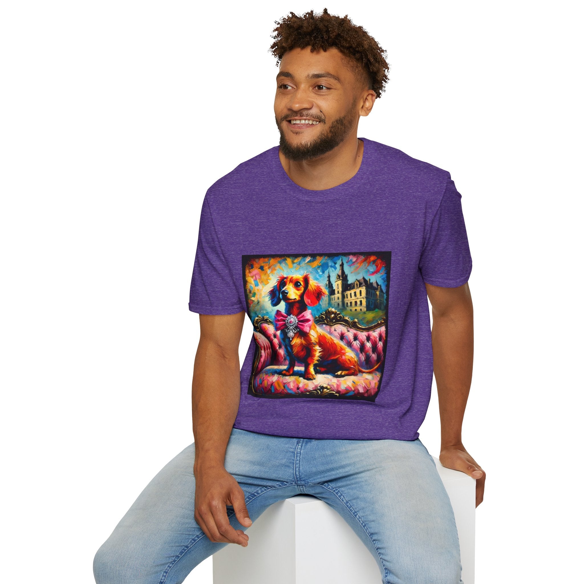 Dachshund Diamond Princess Classic | Unisex Dog T-Shirt