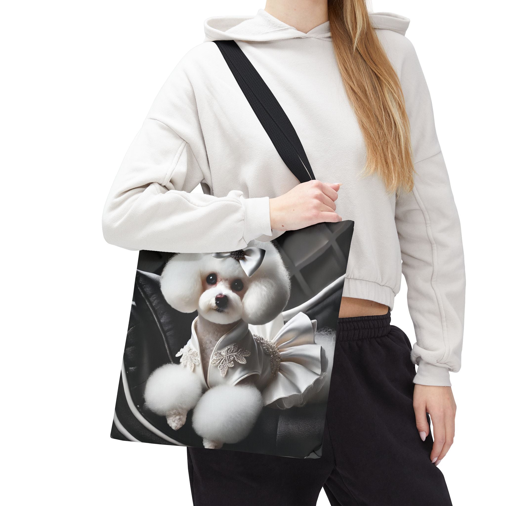 Bichon Frise Tote Bag | Pure Class Dog Lover Gift