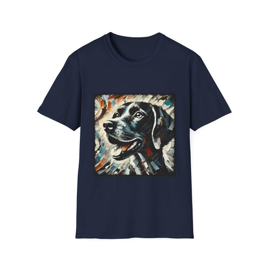 German Shorthaired Pointer Joyful Classic design dog lover unisex t-shirt in navy