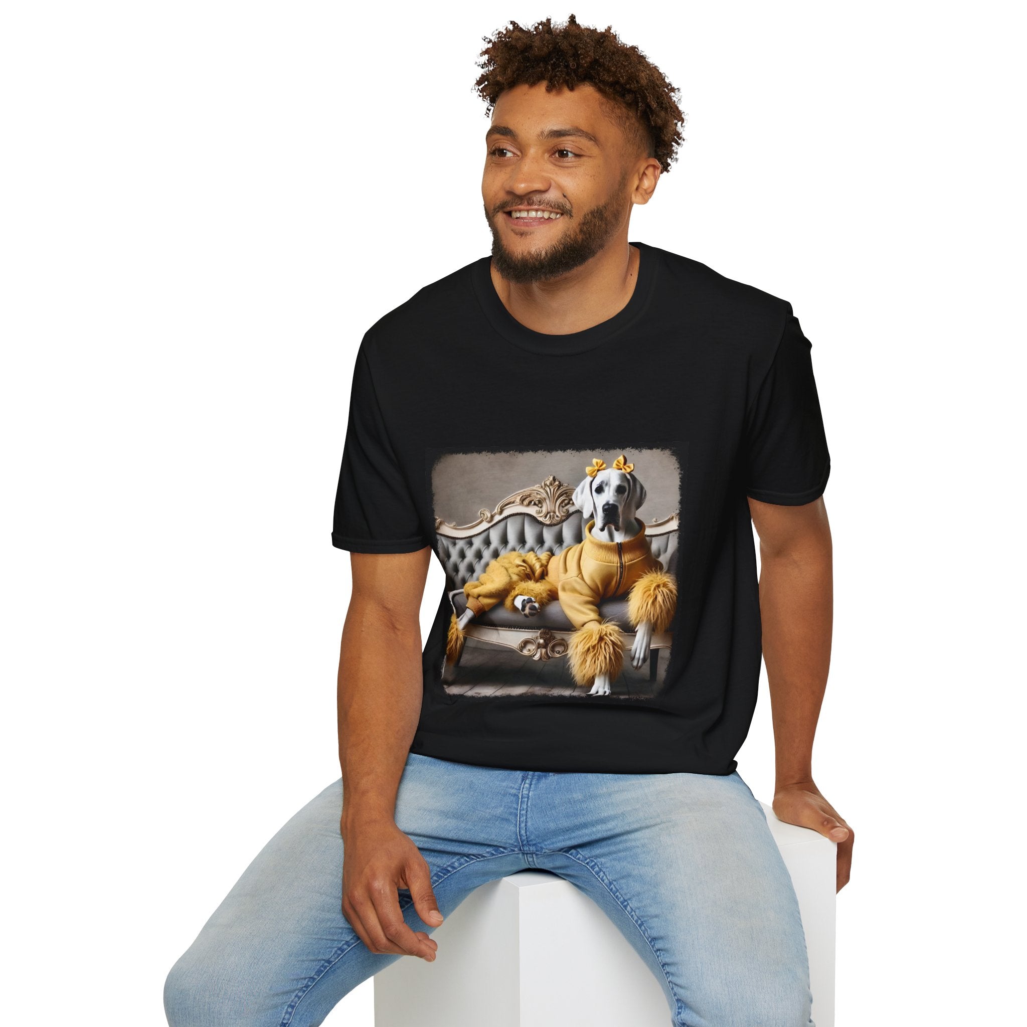 Great Dane Pawsh Model | Unisex Dog T-Shirt