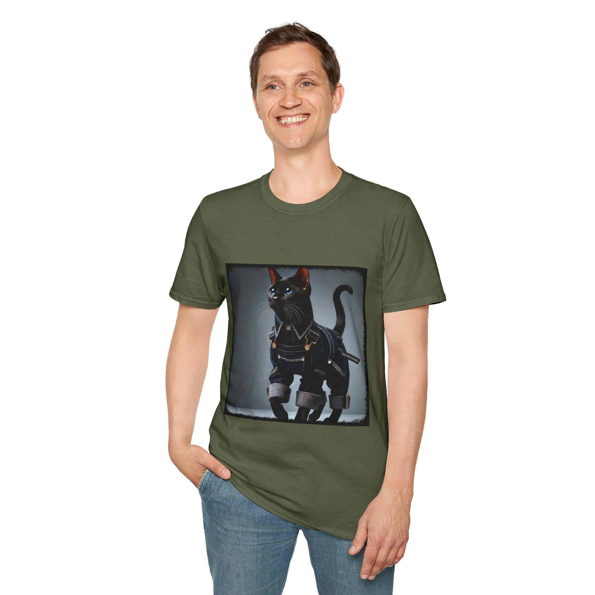 Bengal Cat Denim Dream | Unisex Cat T-Shirt