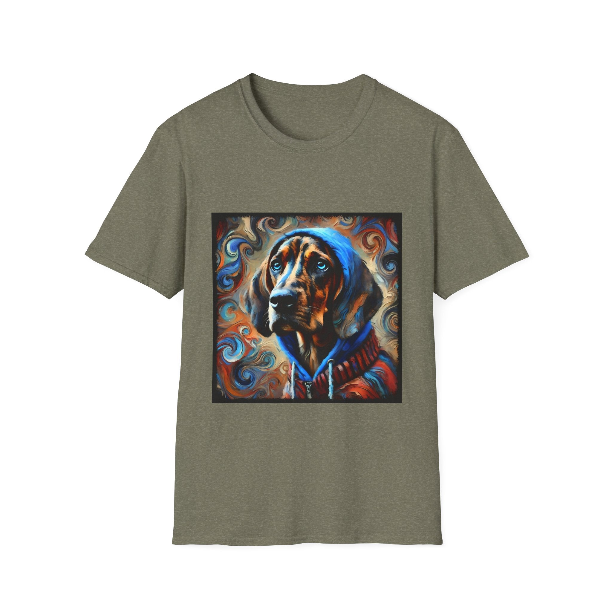 Coonhound Hoodie Swirl | Unisex Dog T-Shirt
