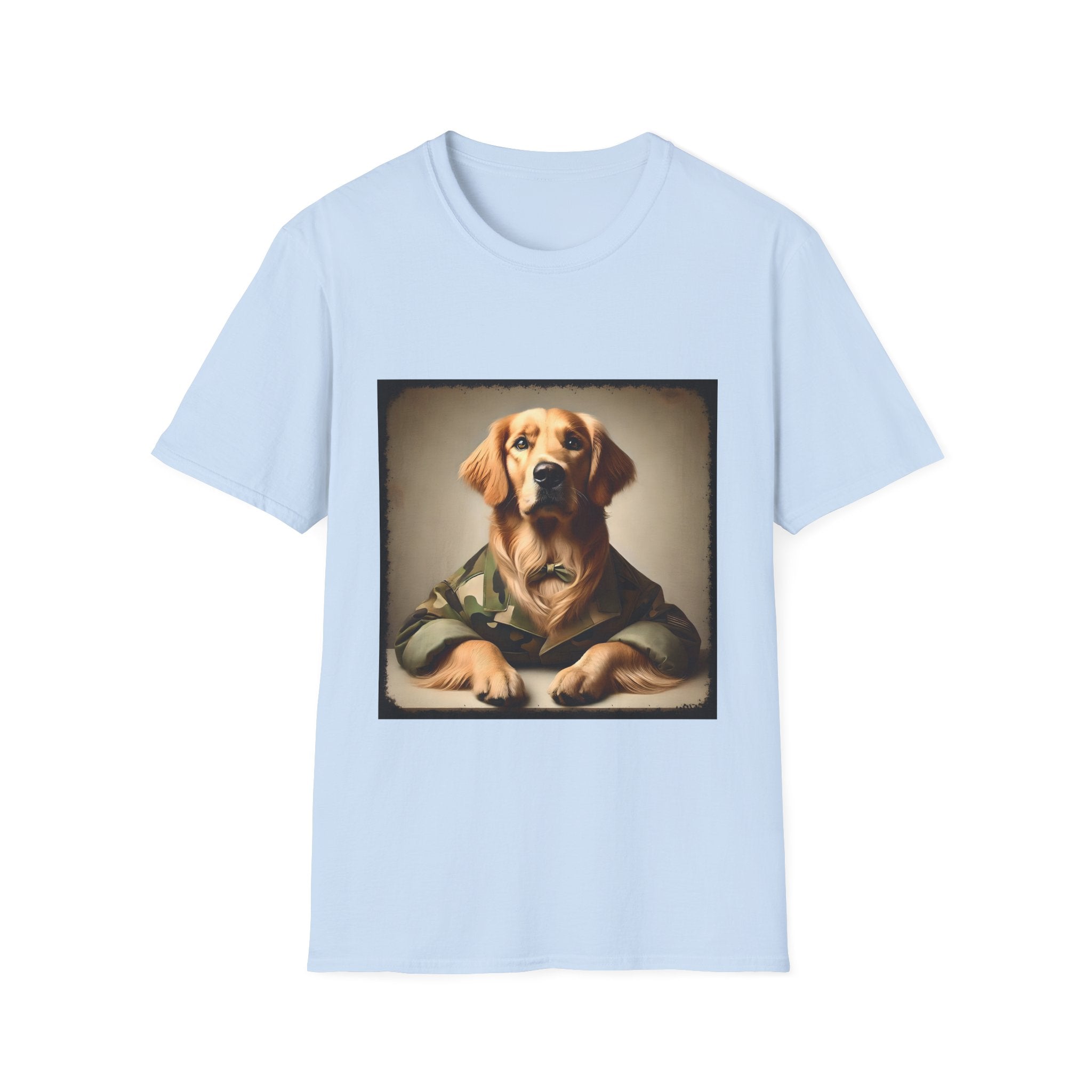 Golden Retriever Shirt | Camo Gent Dog Lover Tee