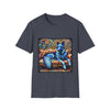 German Shepherd Blue Swirl | Unisex Dog T-Shirt