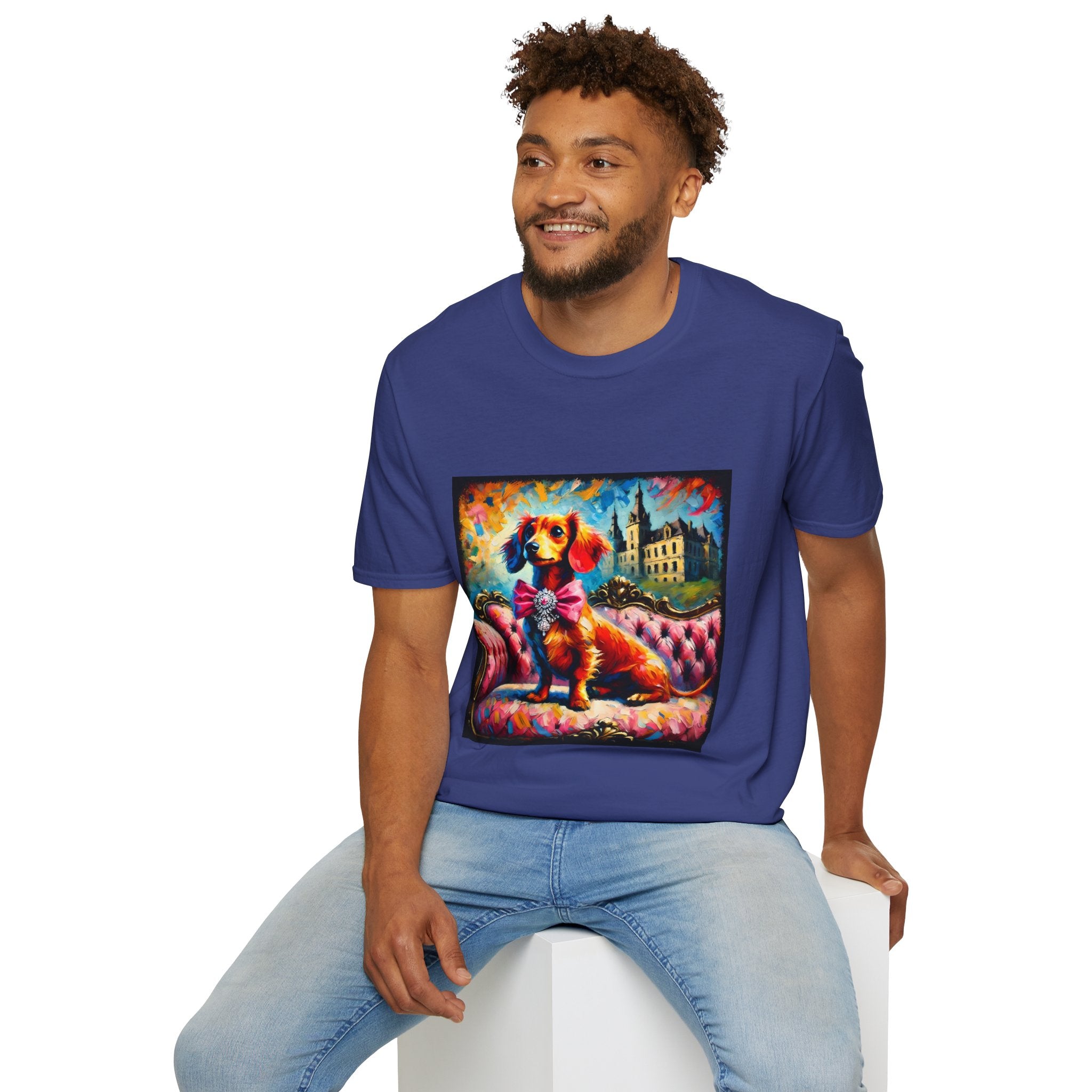 Dachshund Diamond Princess Classic | Unisex Dog T-Shirt