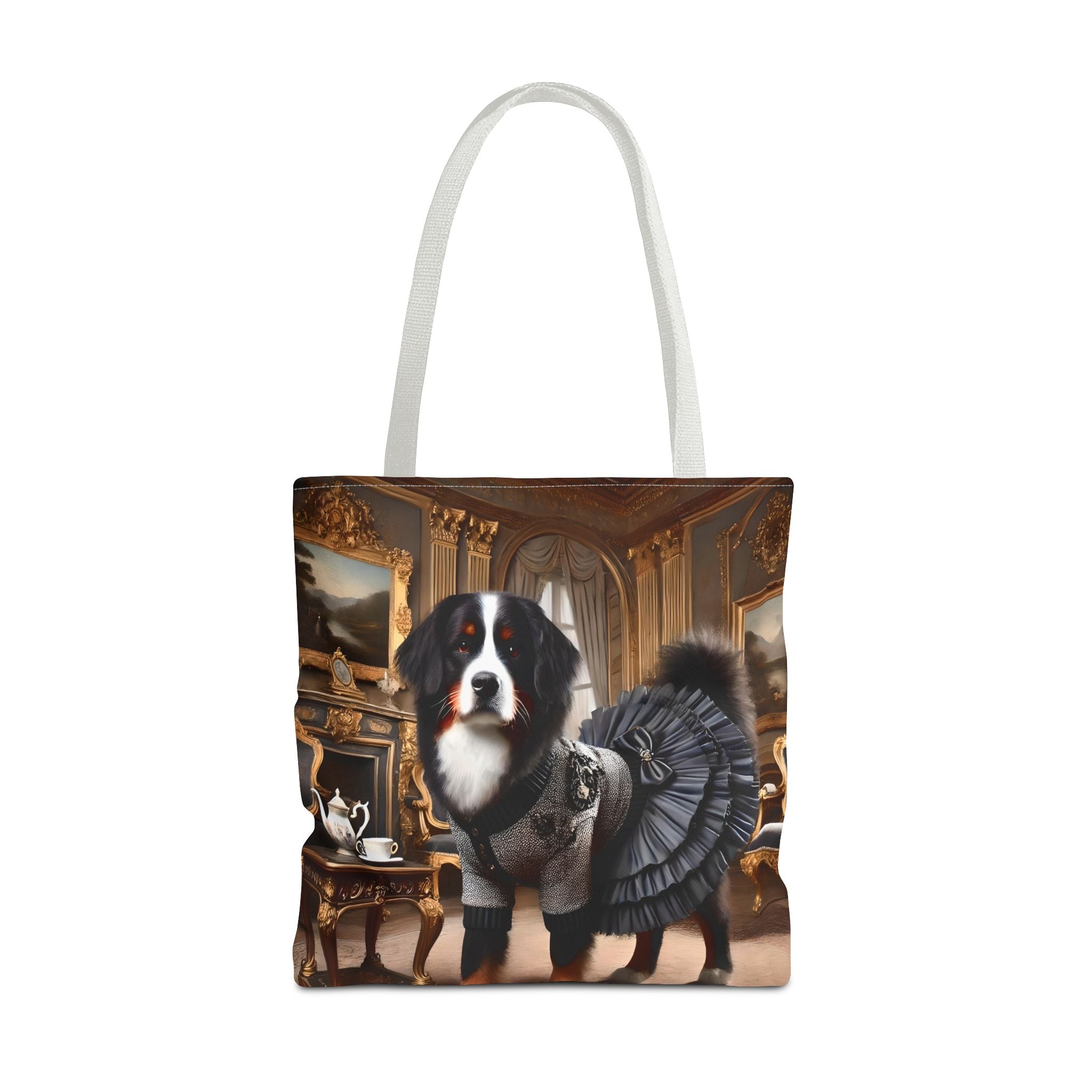Bernese Mountain Dog Tote Bag | Prep Princess Dog Lover Gift