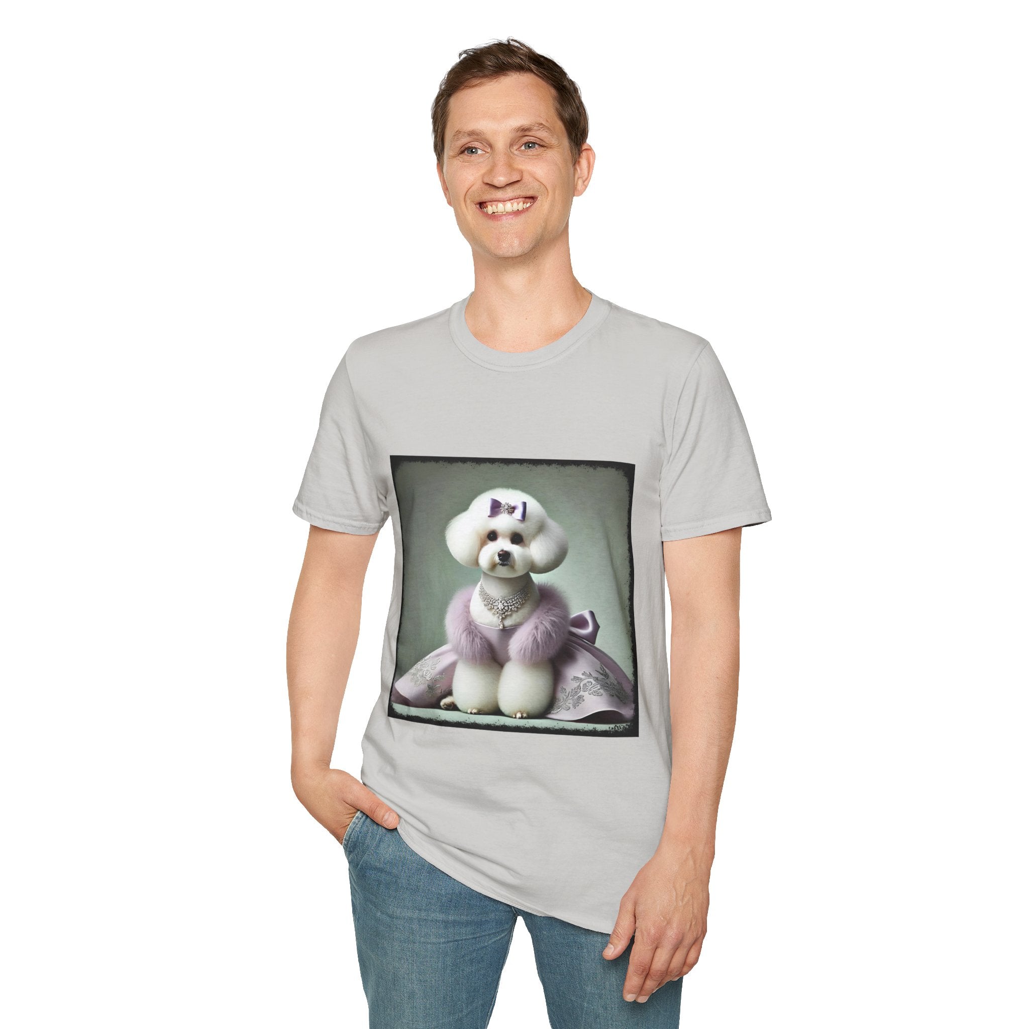 Bichon Frise Glam Girl | Unisex Dog T-Shirt