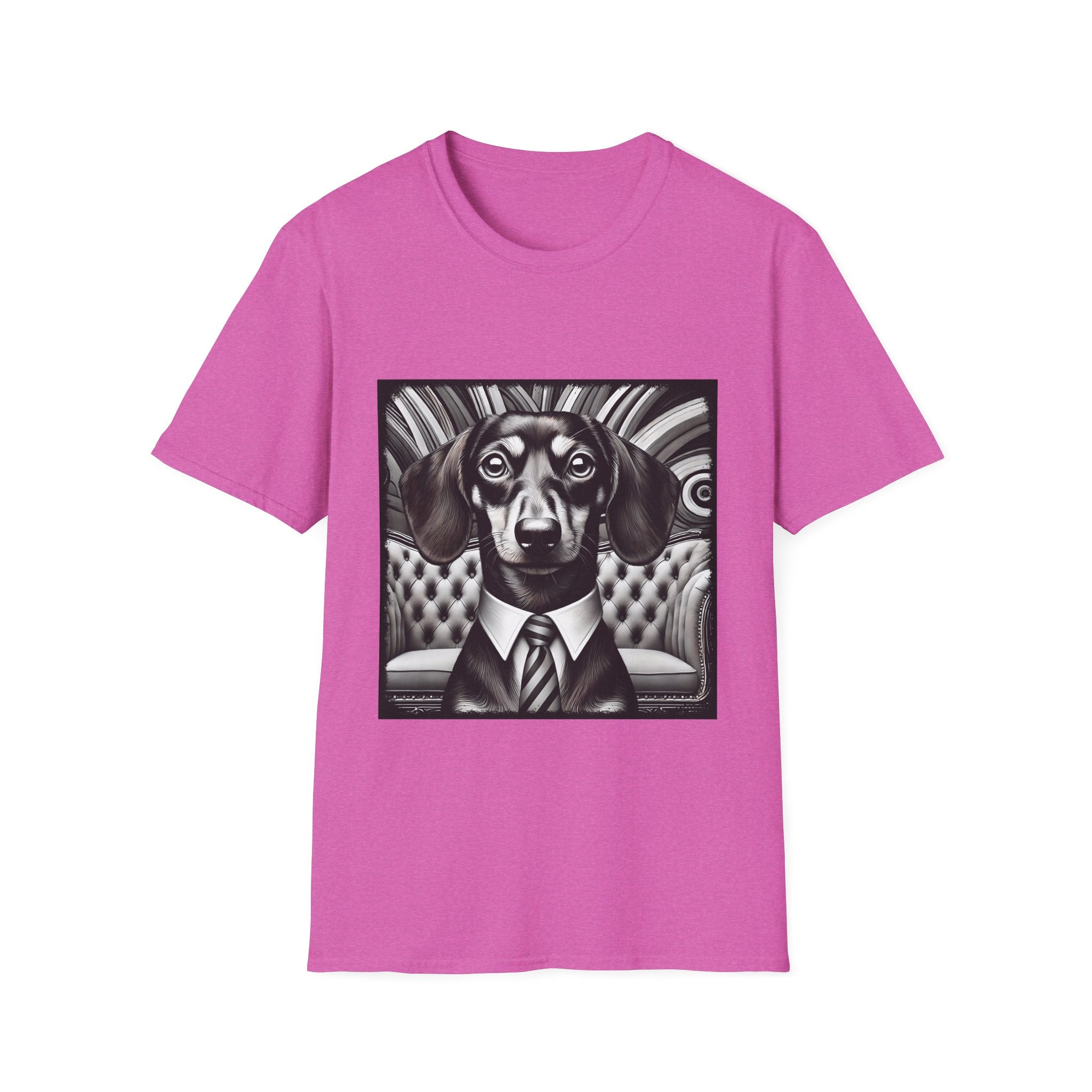 Dachshund B&W Gentleman | Unisex Dog T-Shirt