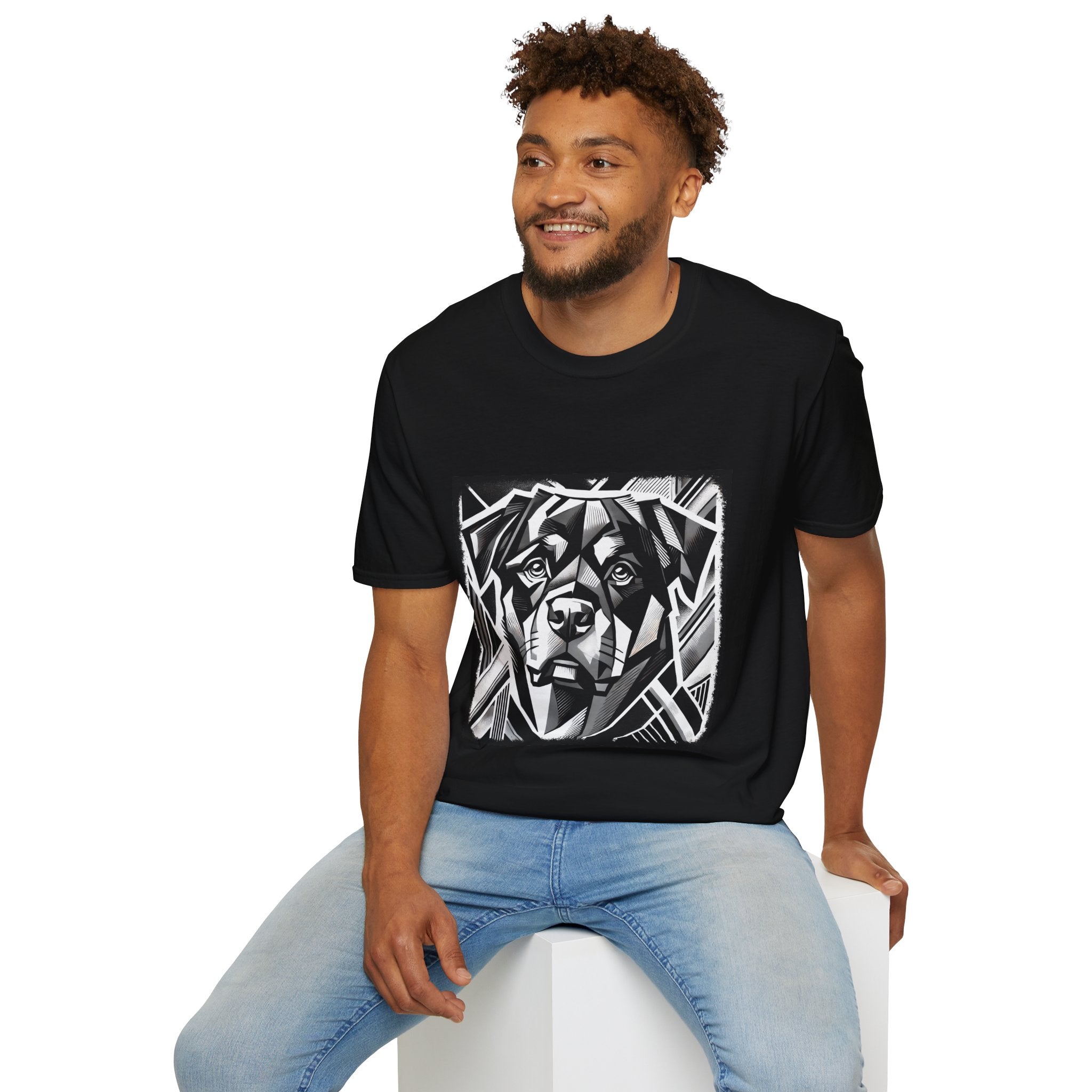 Rottweiler Geometric | Unisex Dog T-Shirt