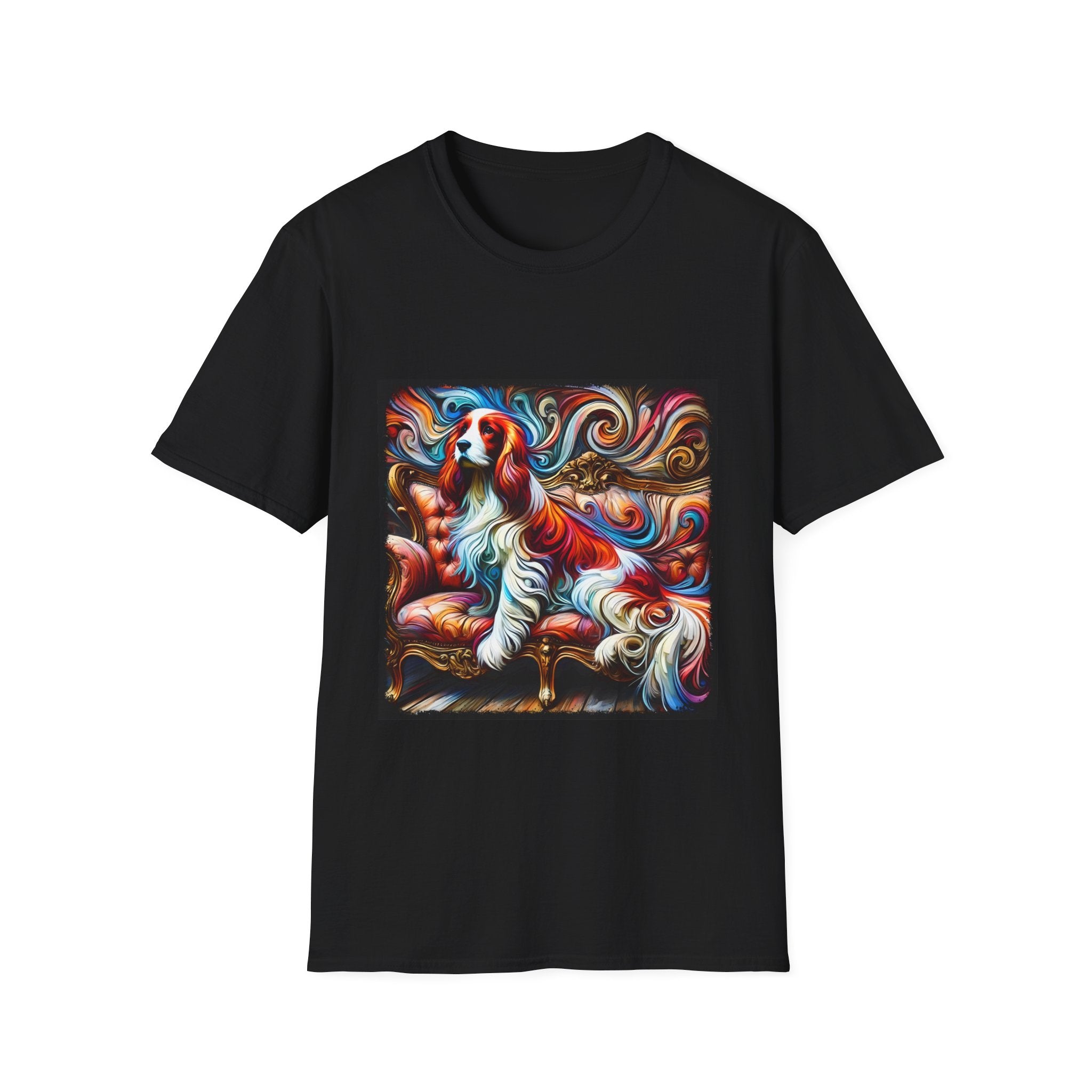 English Springer Spaniel Bold Swirl | Unisex Dog T-Shirt