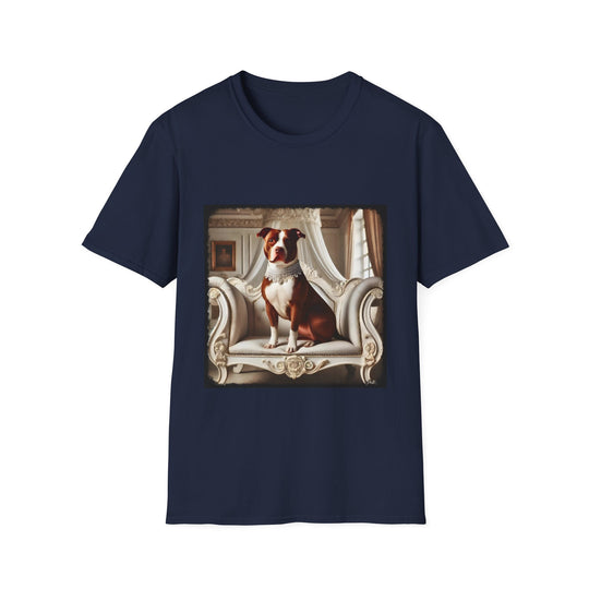 American Pit Bull Terrier Pure Beauty design dog lover unisex t-shirt in navy
