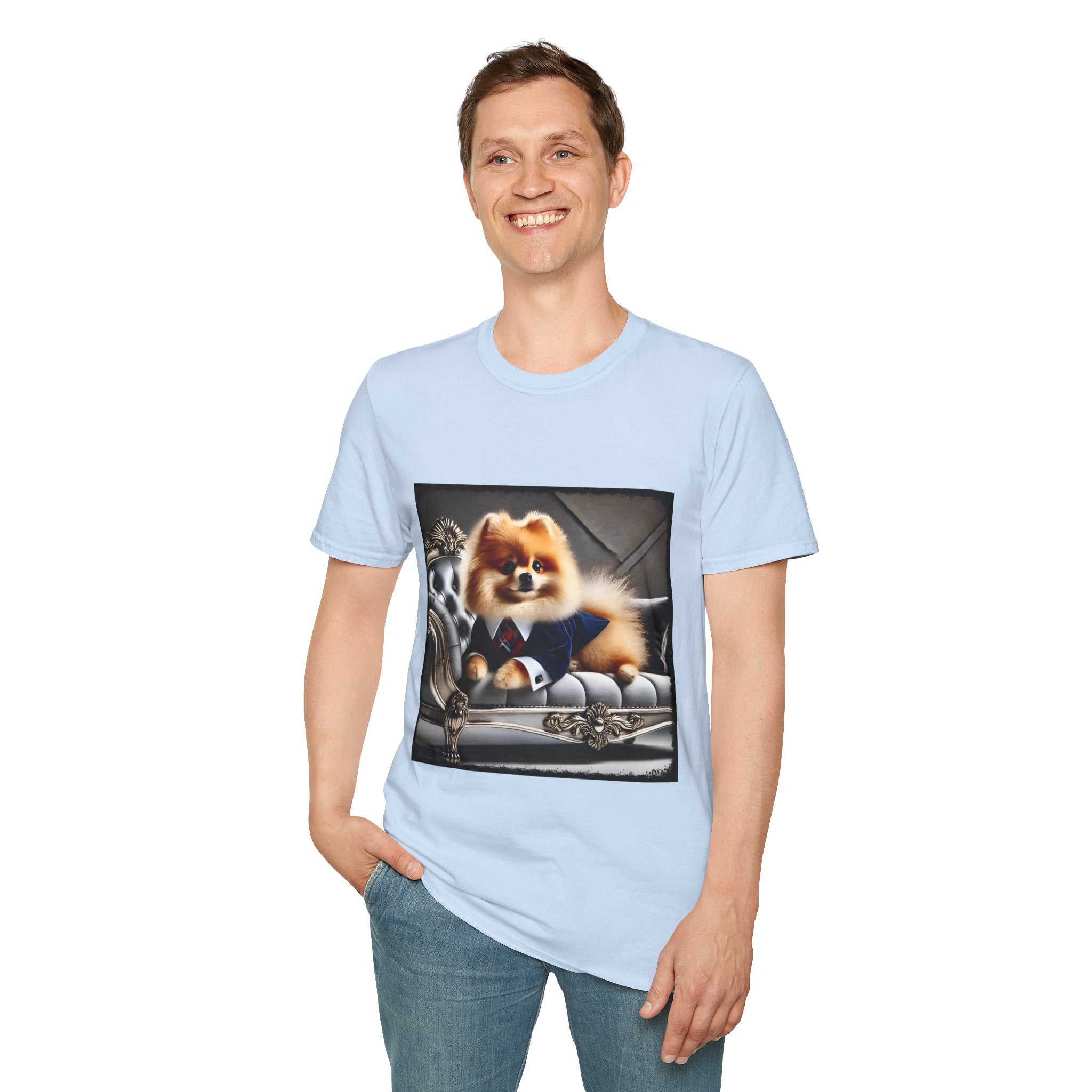 Pomeranian Mister Fetch | Unisex Dog T-Shirt