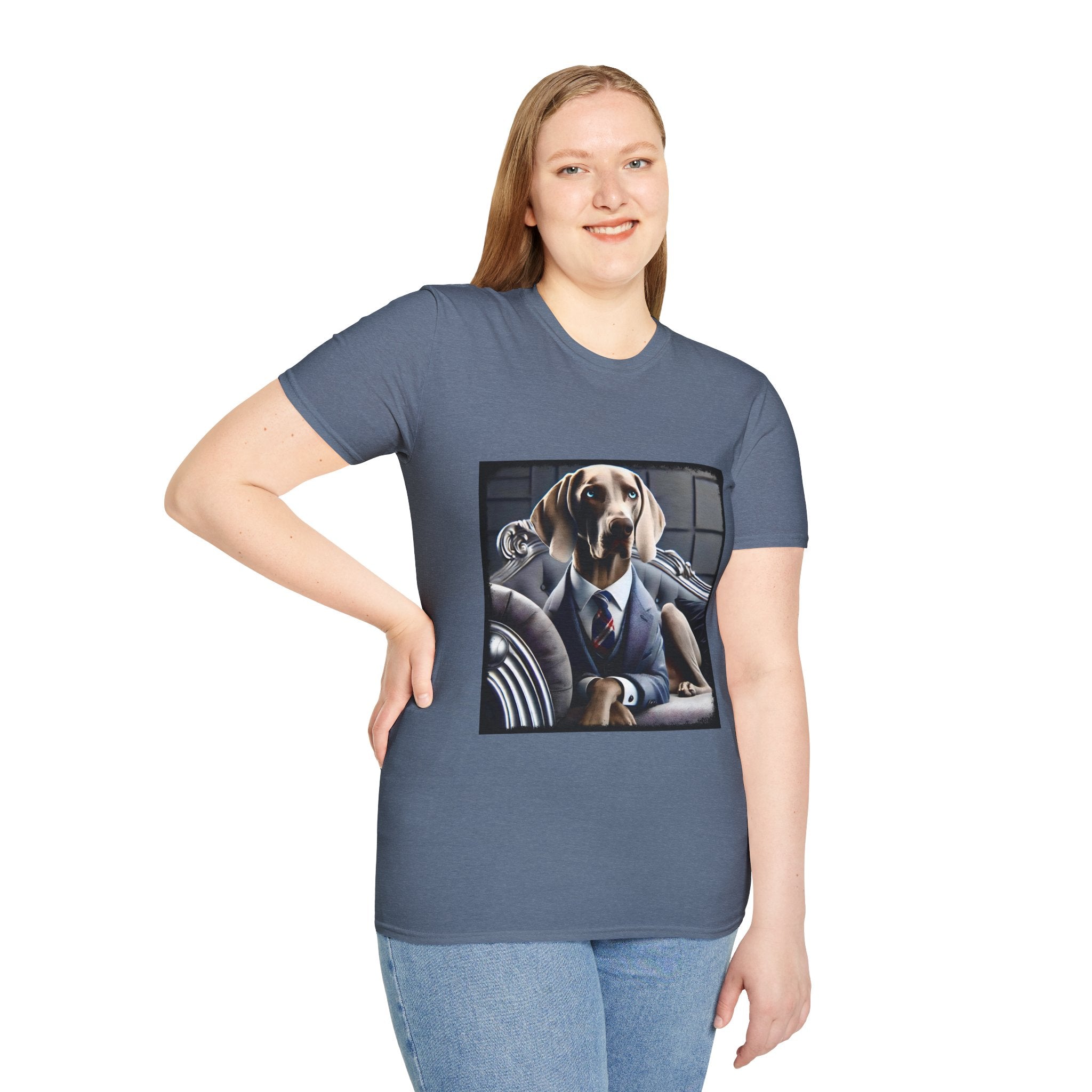 Weimaraner Suave Suitor | Unisex Dog T-Shirt