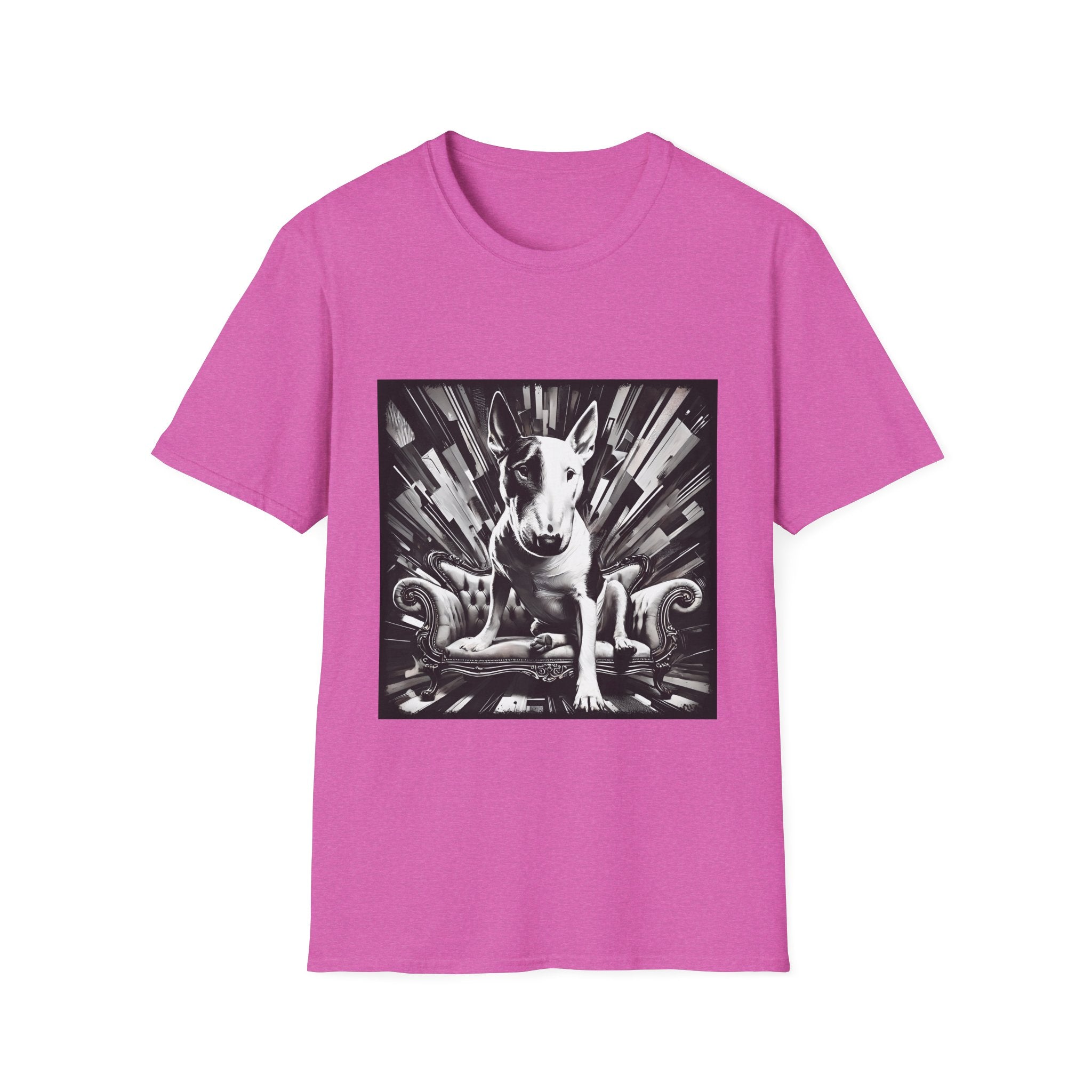 Bull Terrier B&W Bold | Unisex Dog T-Shirt