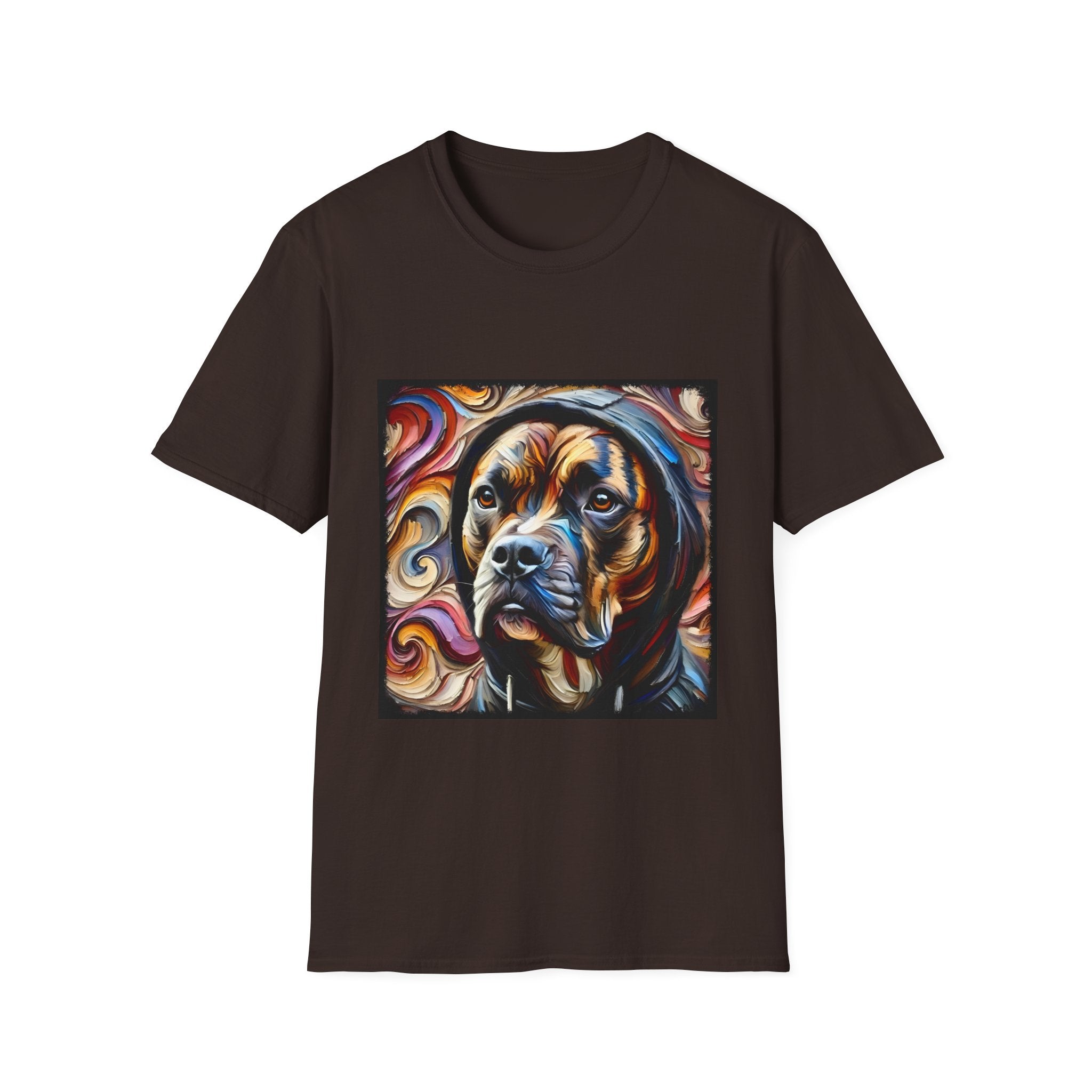 American Pit Bull Terrier Shirt | Downtown Swirl Dog Lover Tee