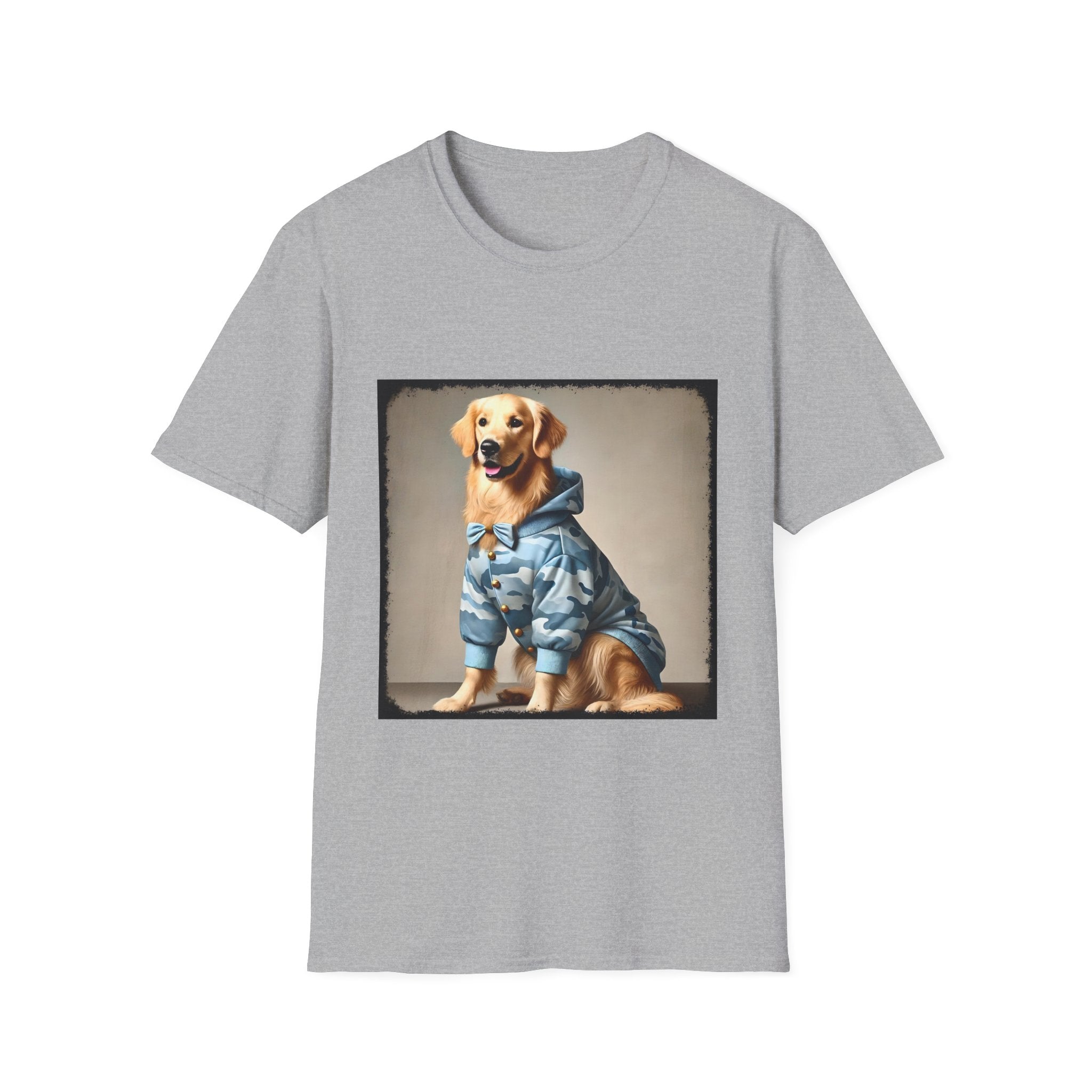 Golden Retriever Shirt | Blue Camo Cutie Dog Lover Tee