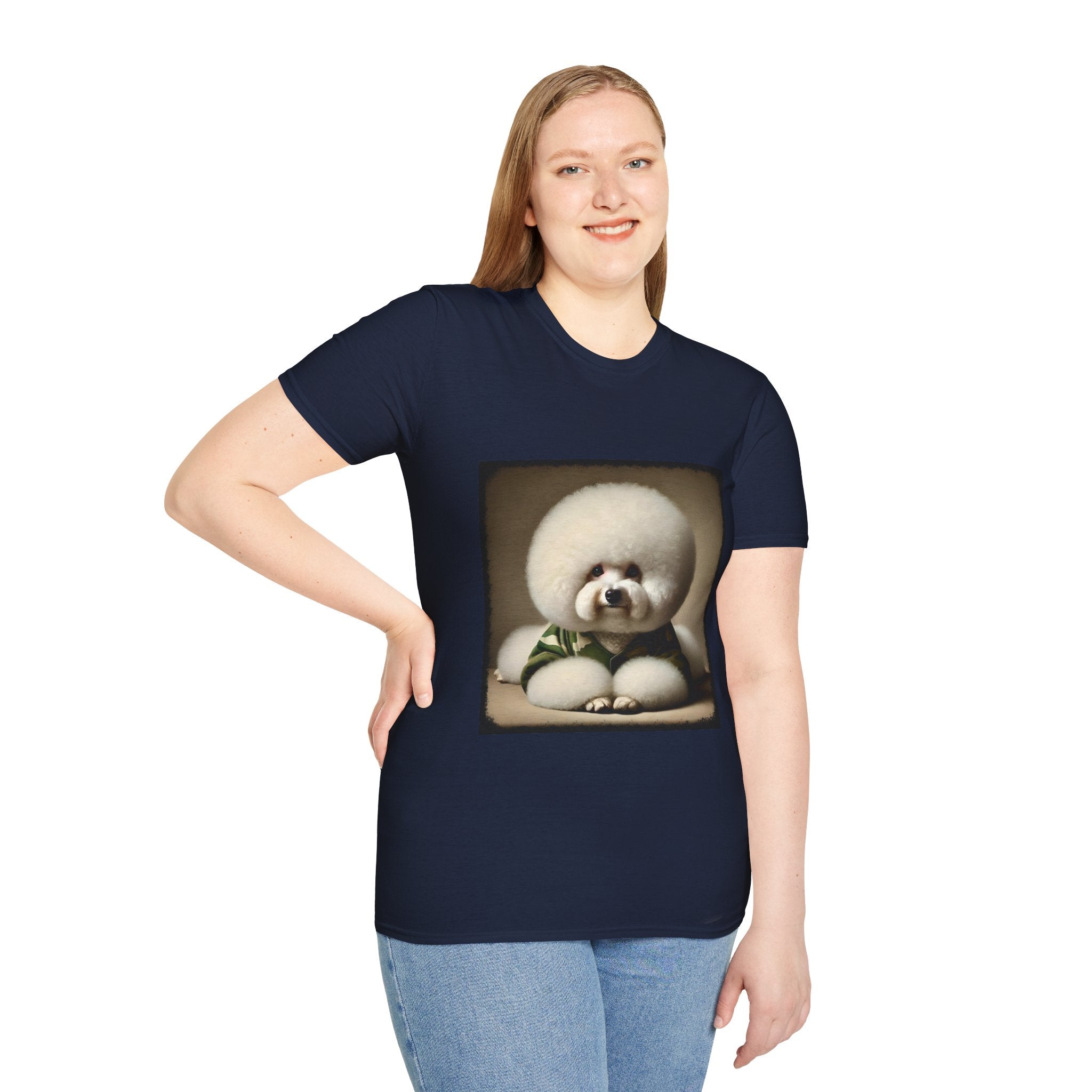 Bichon Frise Combat Cutie | Unisex Dog T-Shirt