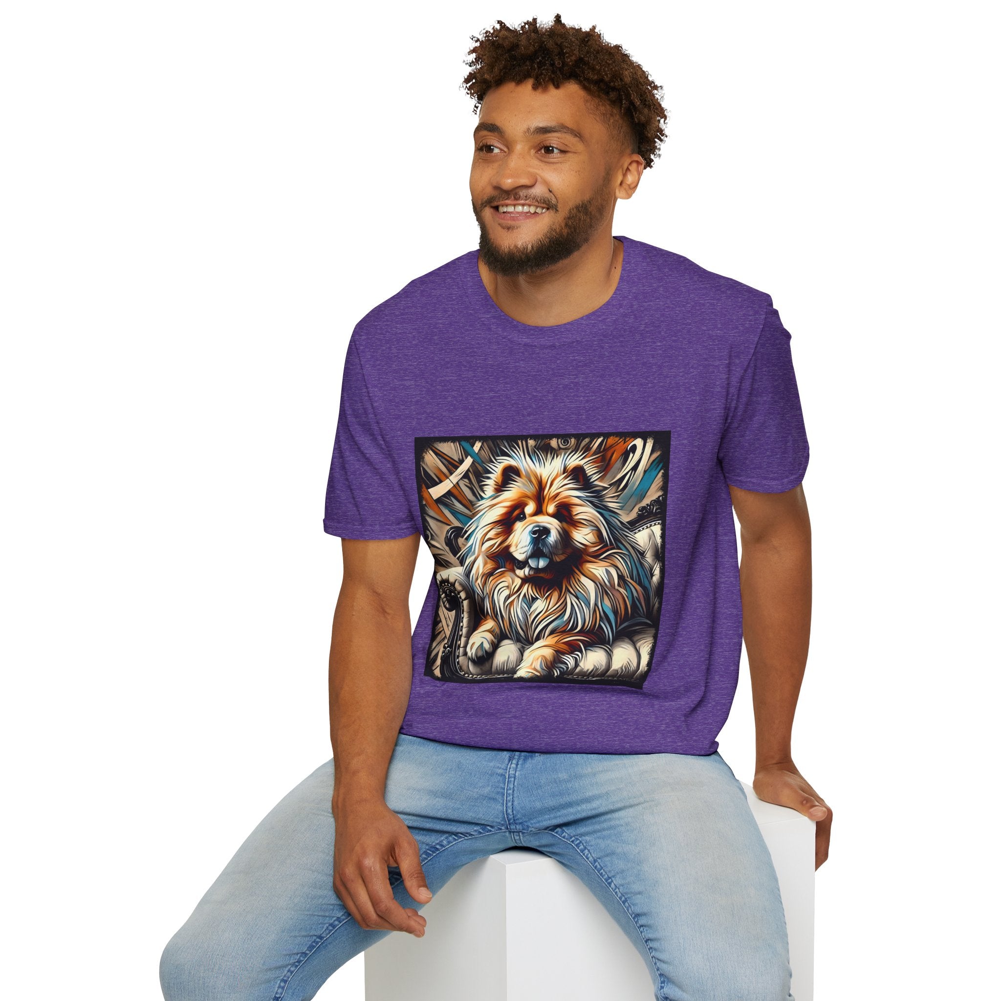 Chow Chow Warm Rebel | Unisex Dog T-Shirt