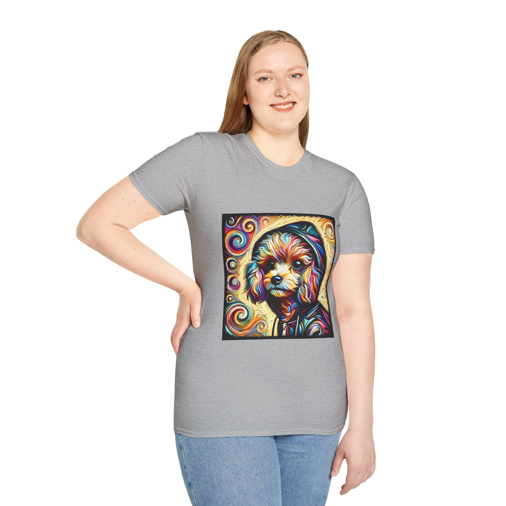 Poodle Chill Swirl | Unisex Dog T-Shirt