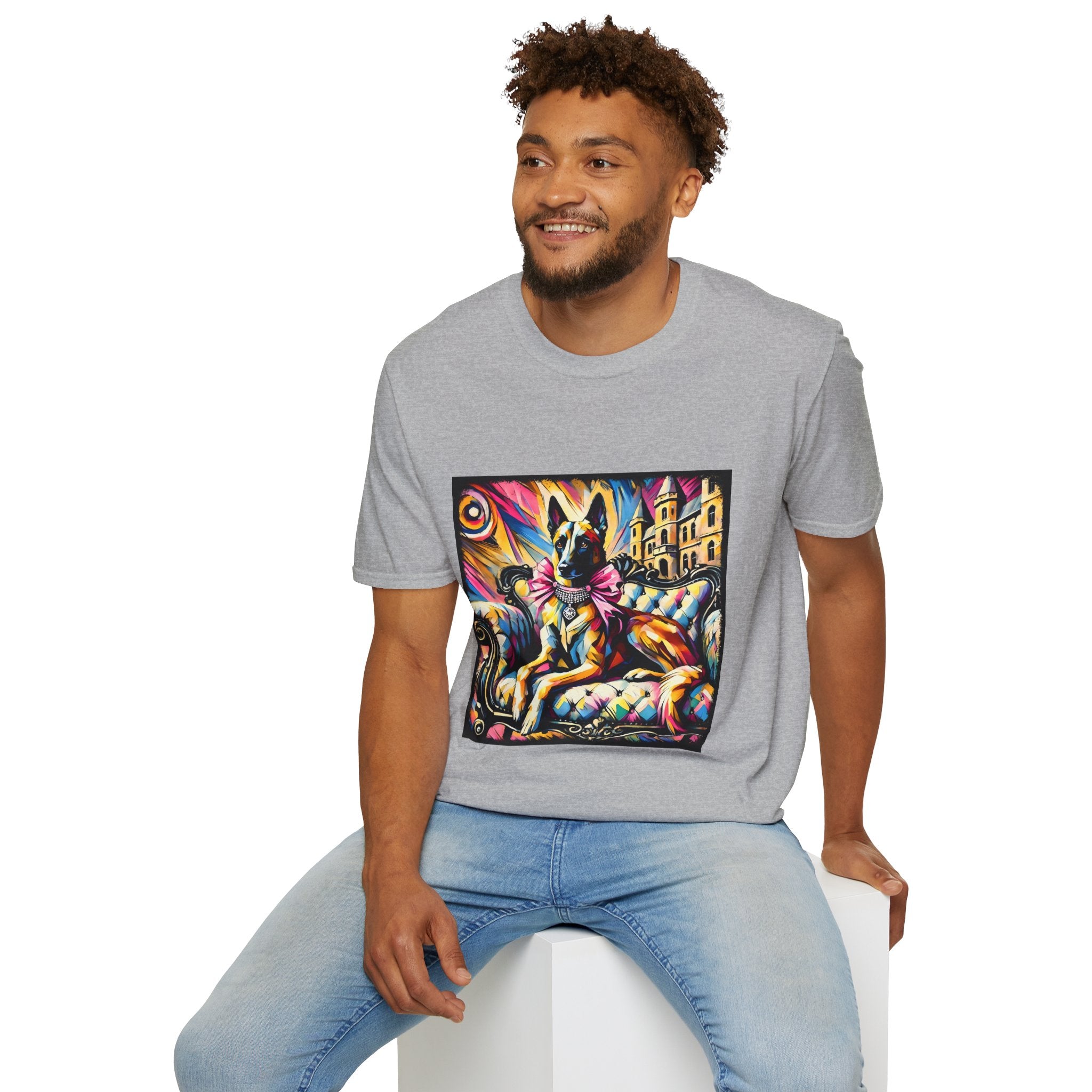 Belgian Malinois Bold Diamond Classic | Unisex Dog T-Shirt