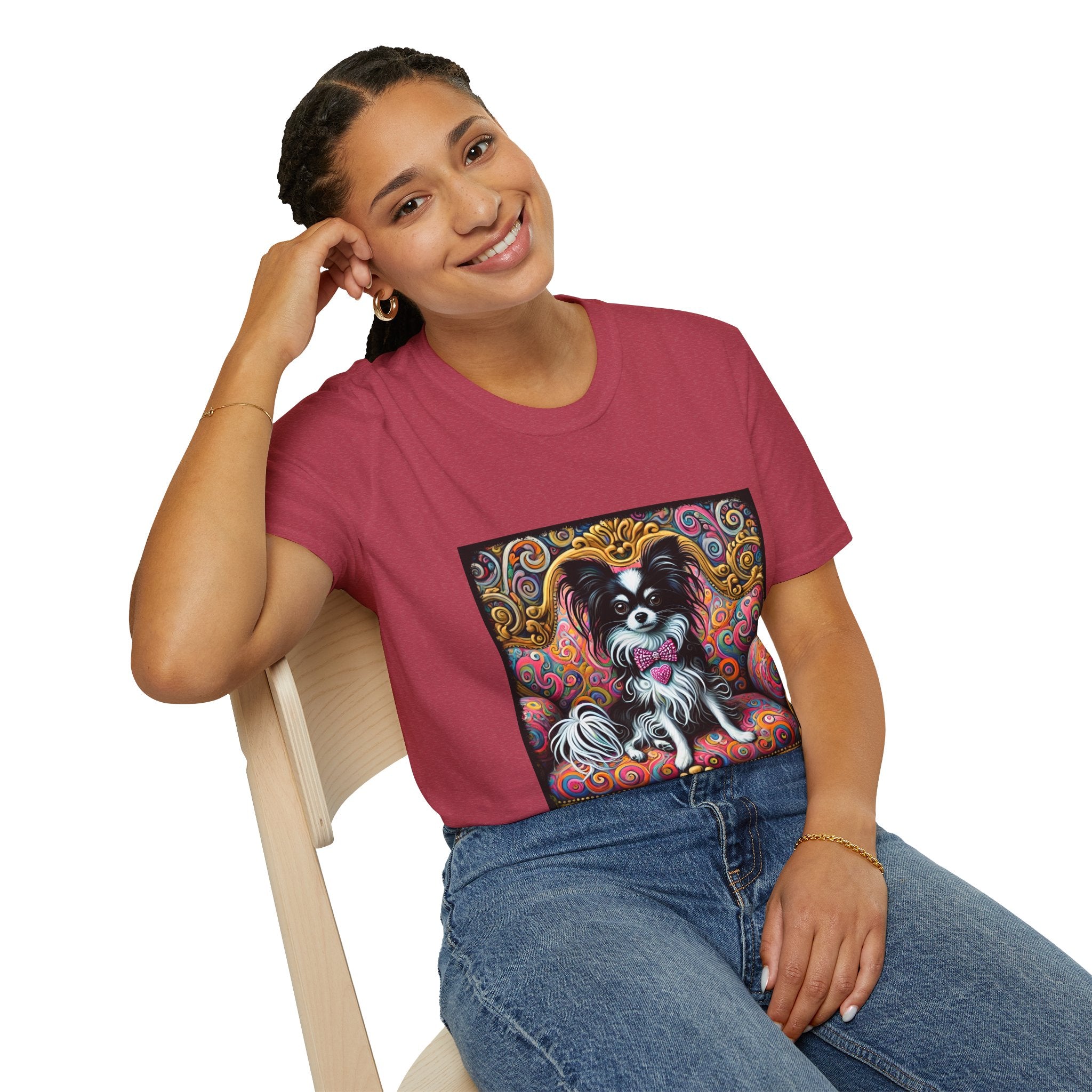 Chihuahua Love Swirl II | Unisex Dog T-Shirt