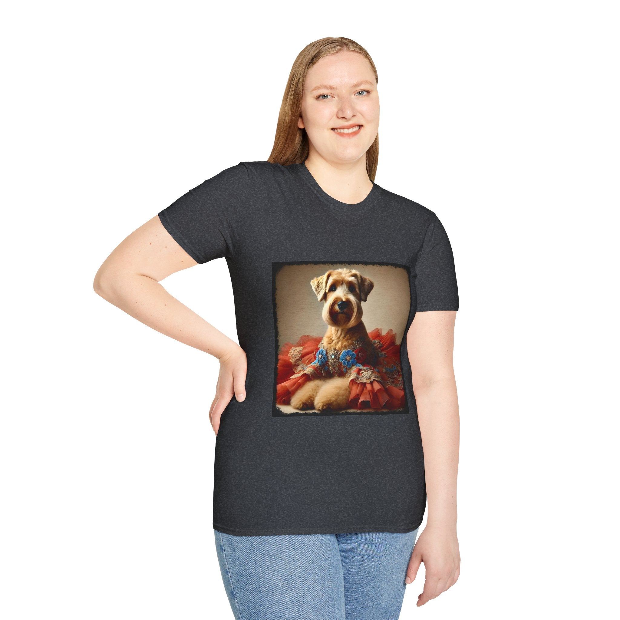 Wheaten Terrier Glitzy Gal | Unisex Dog T-Shirt