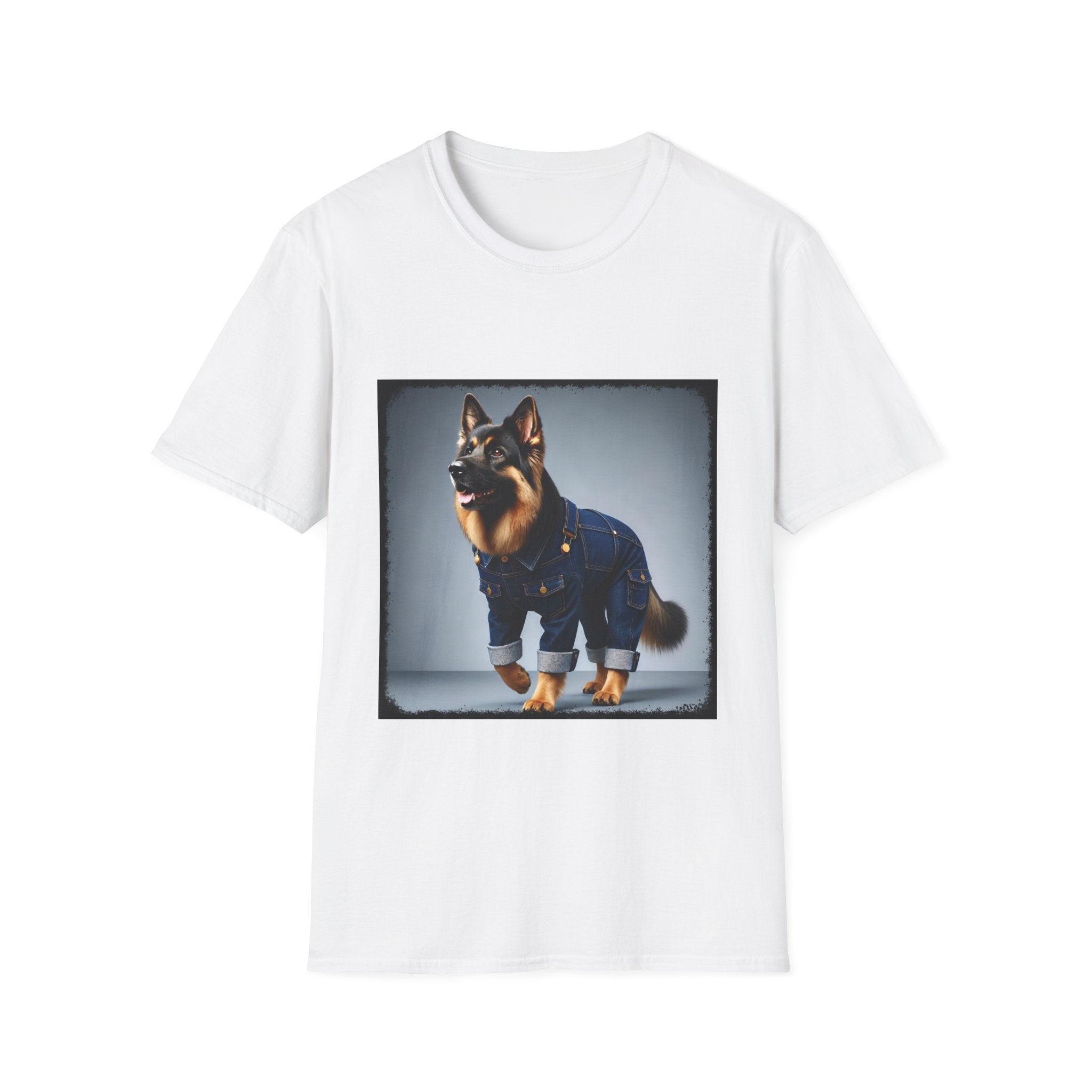 German Shepherd Shirt | Denim Dream Dog Lover Tee