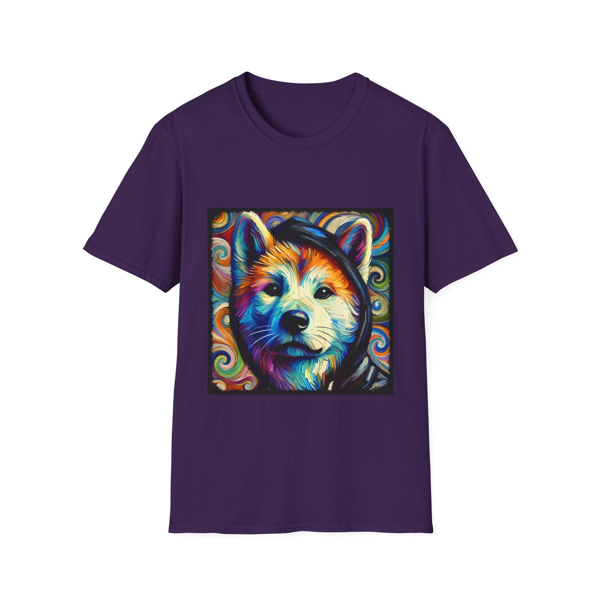 Akita Shirt | Relaxed Swirl Dog Lover Tee