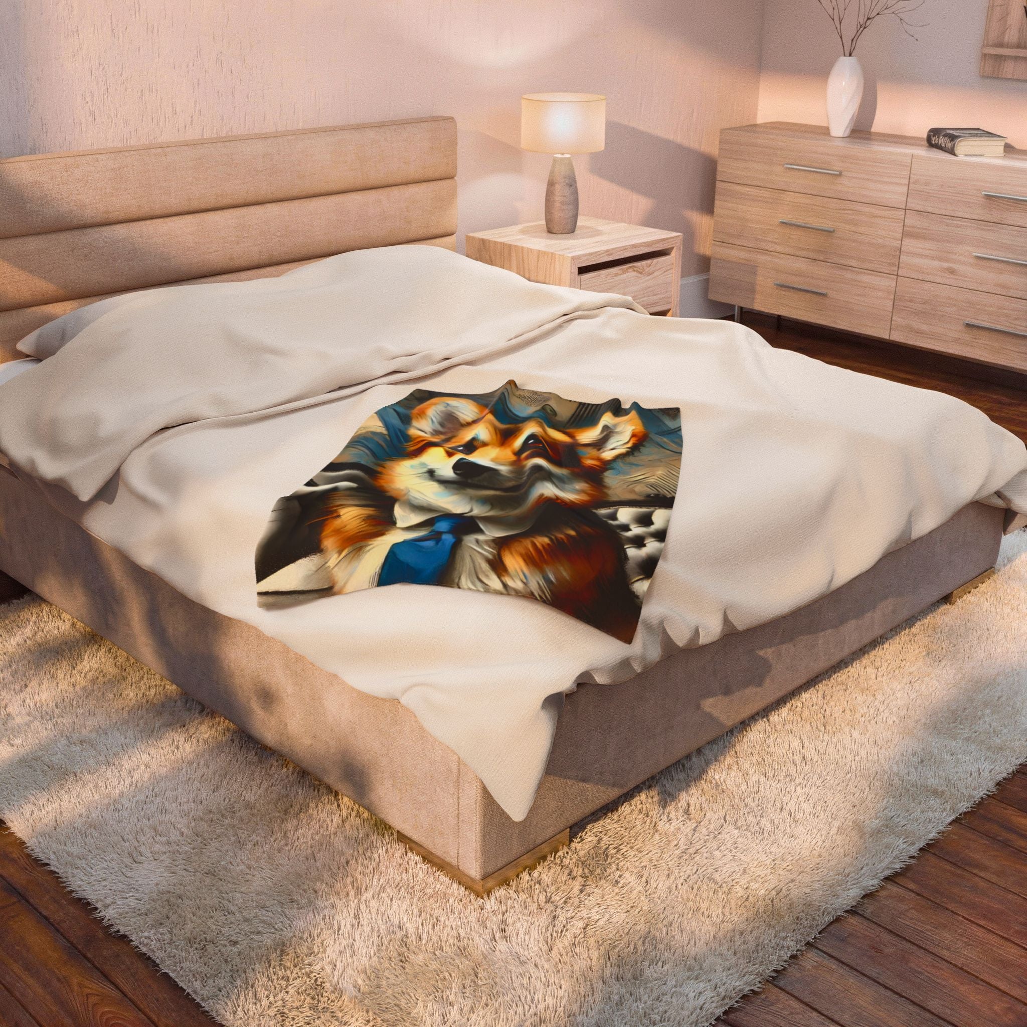 Pembroke Welsh Corgi Blanket | Classic Gent Dog Lover Gift