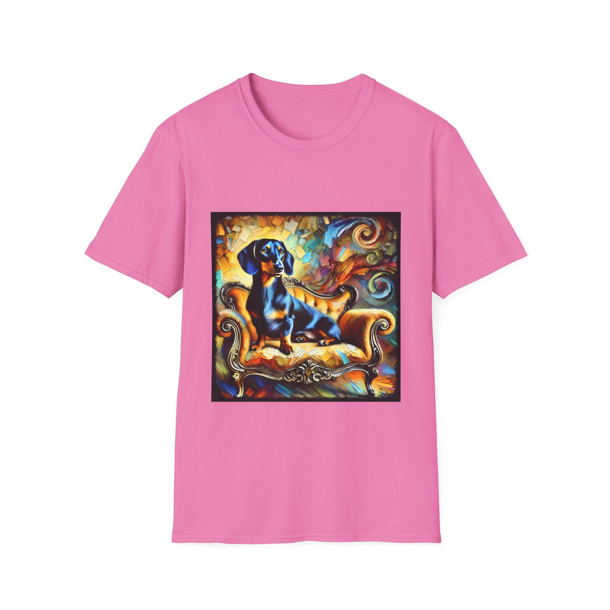 Dachshund Bold Swirl | Unisex Dog T-Shirt
