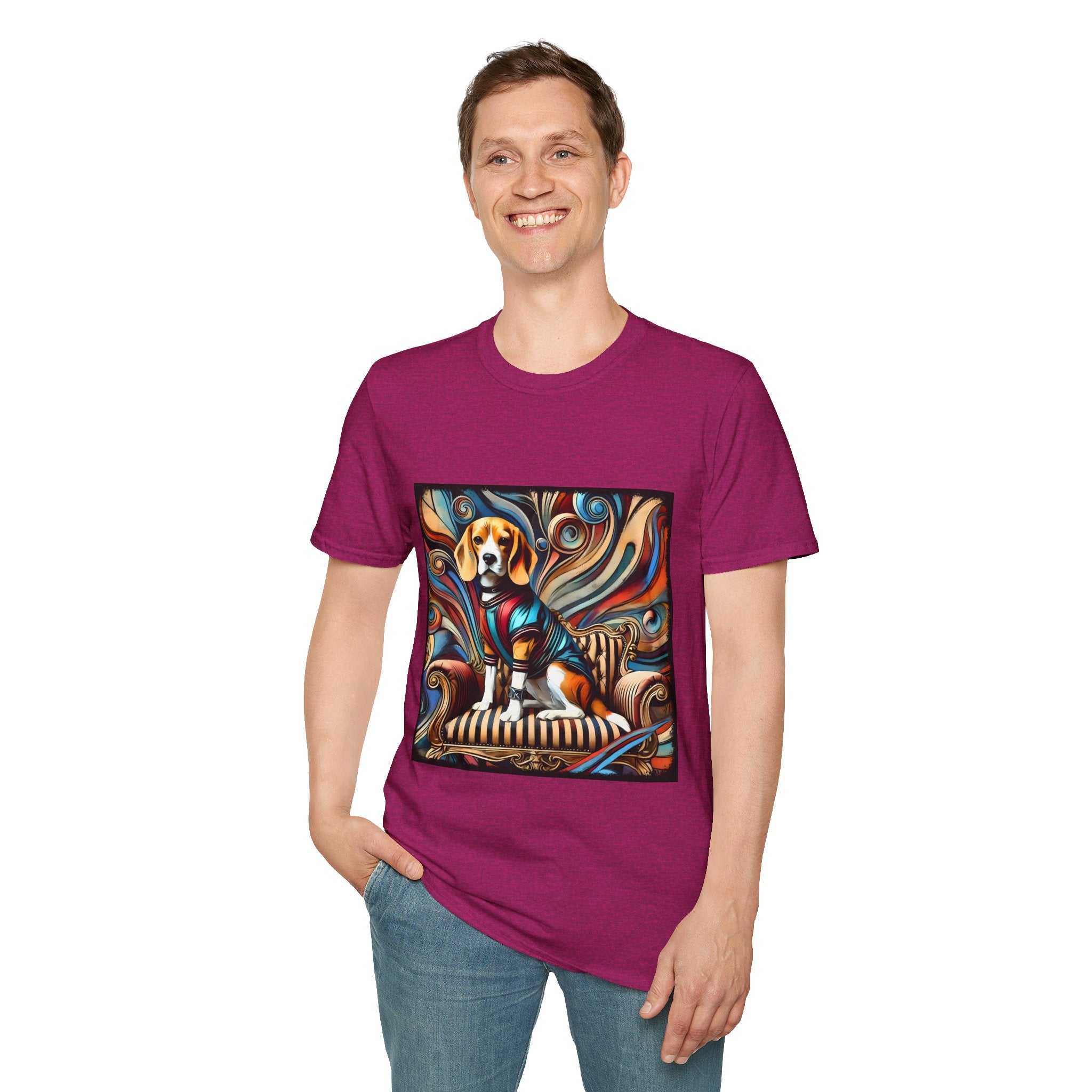 Beagle Bold Rocker | Unisex Dog T-Shirt