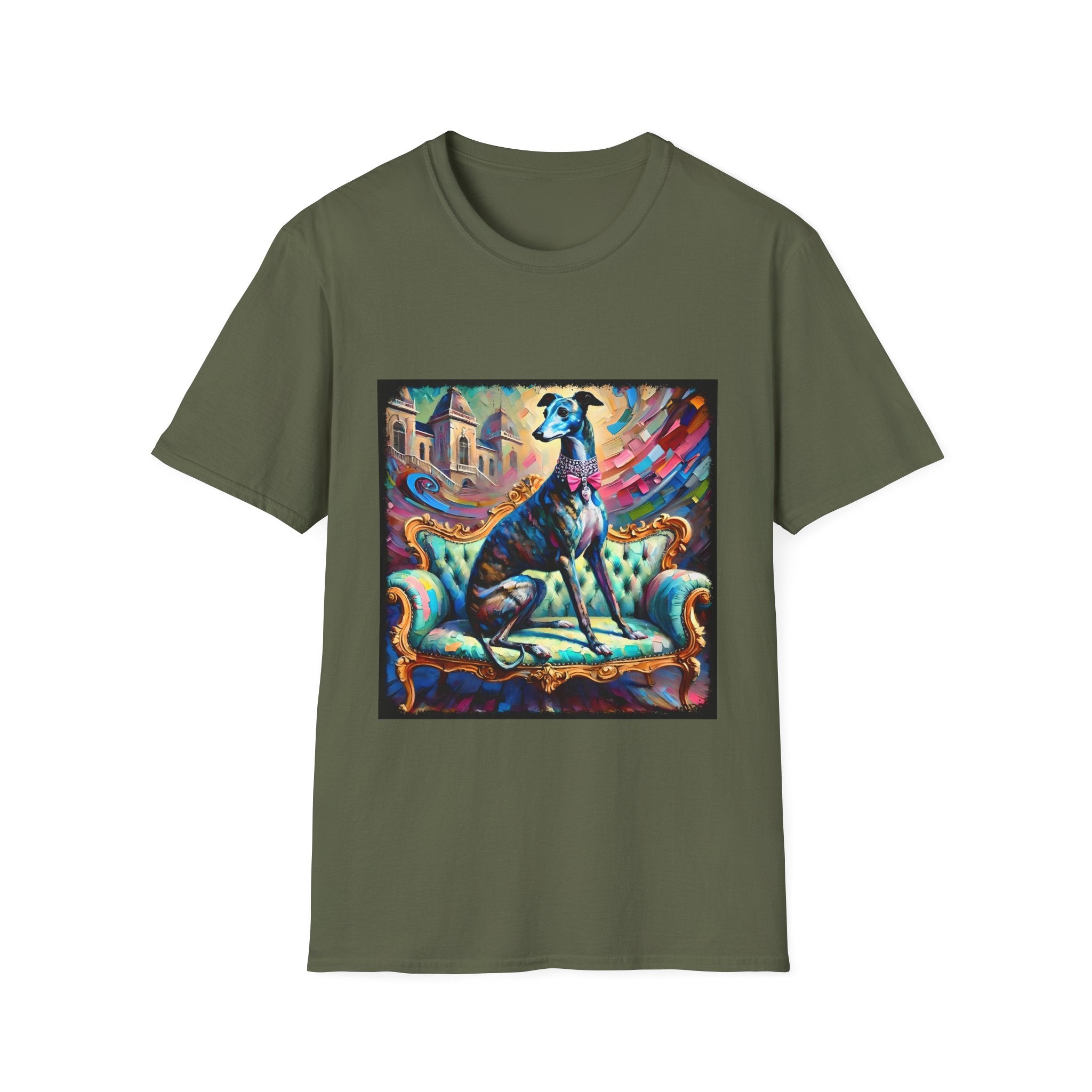 Greyhound Diamond Princess Classic | Unisex Dog T-Shirt