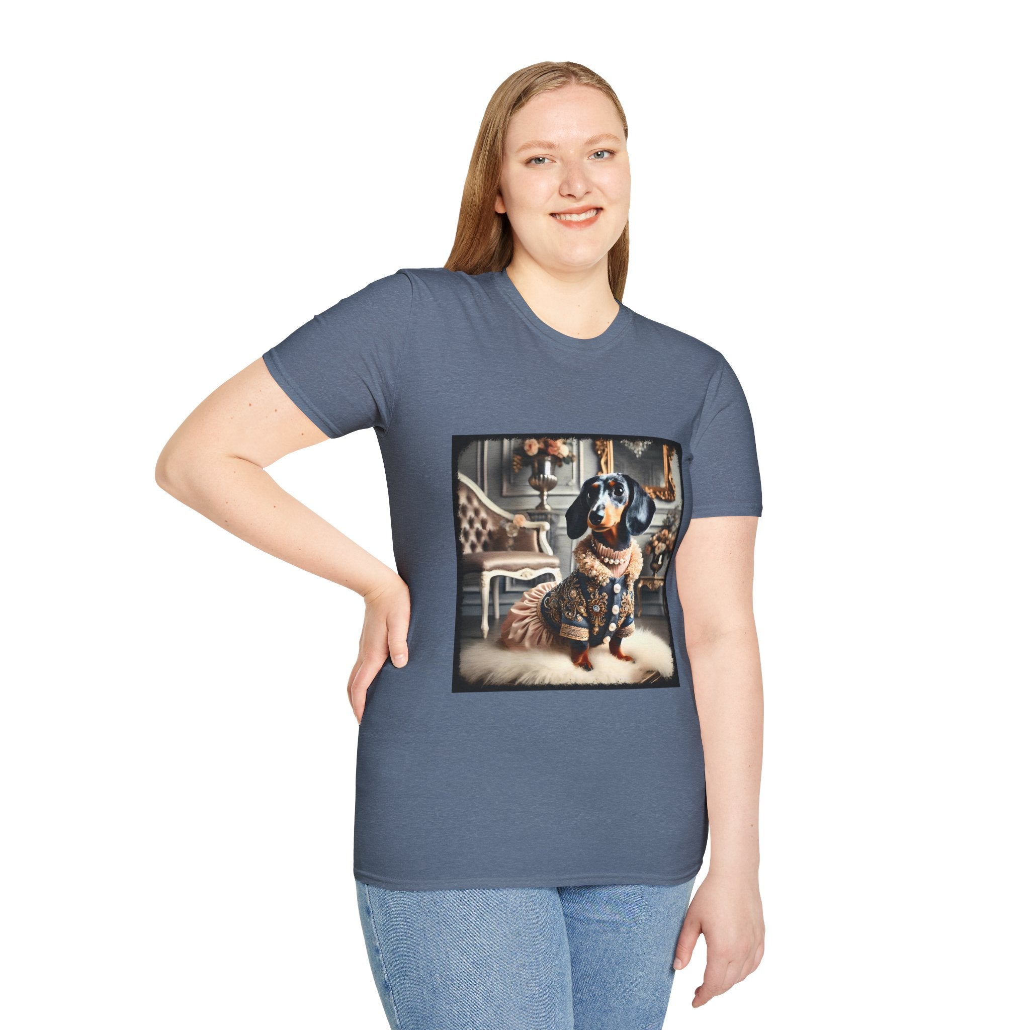Dachshund Regal Muse | Unisex Dog T-Shirt