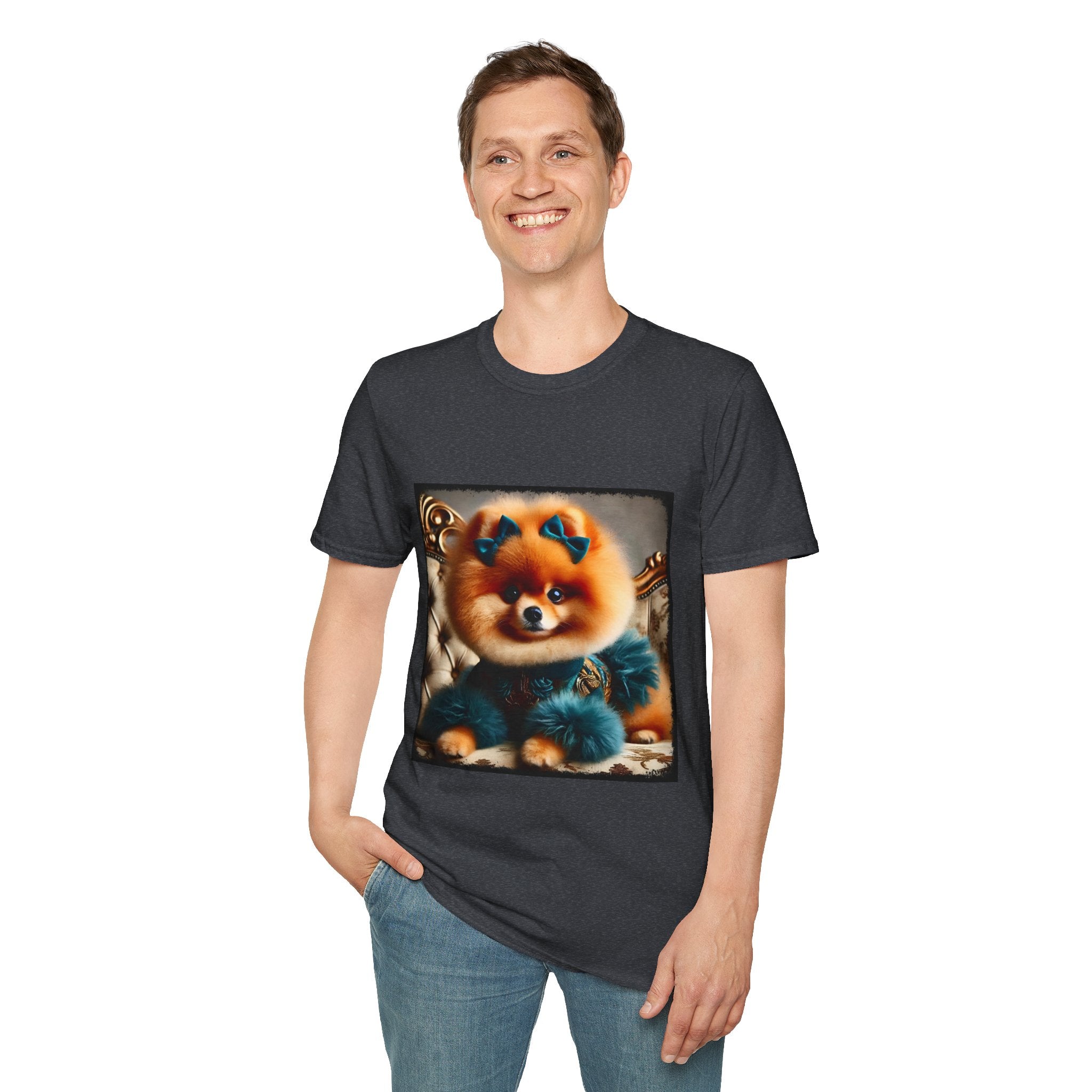 Pomeranian Fluff Boss | Unisex Dog T-Shirt