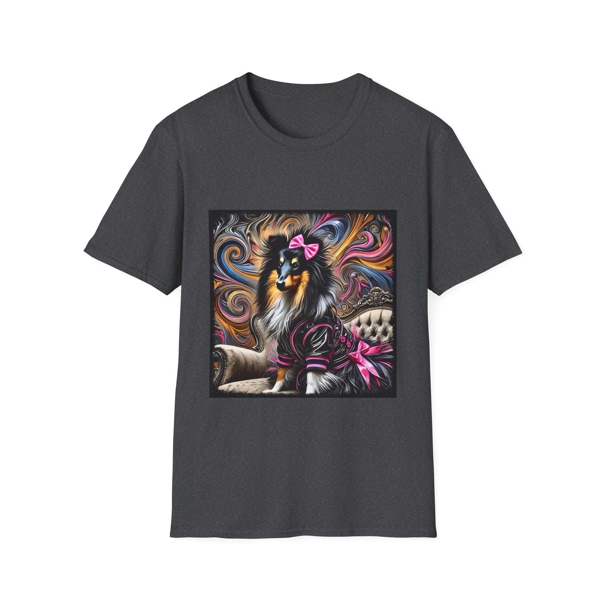 Collie Bold Rocker | Unisex Dog T-Shirt