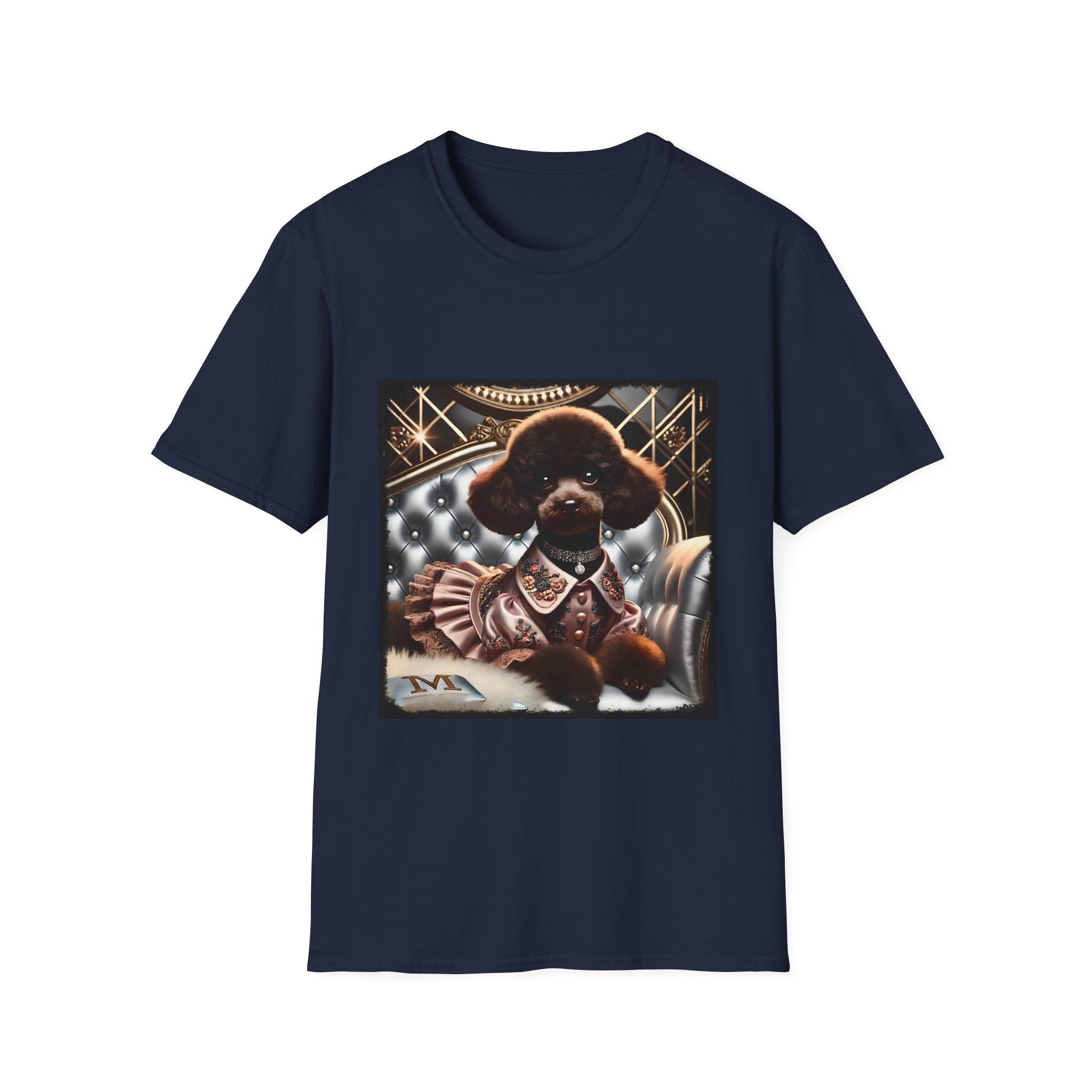 Poodle Chic Miniature  | Unisex Dog T-Shirt