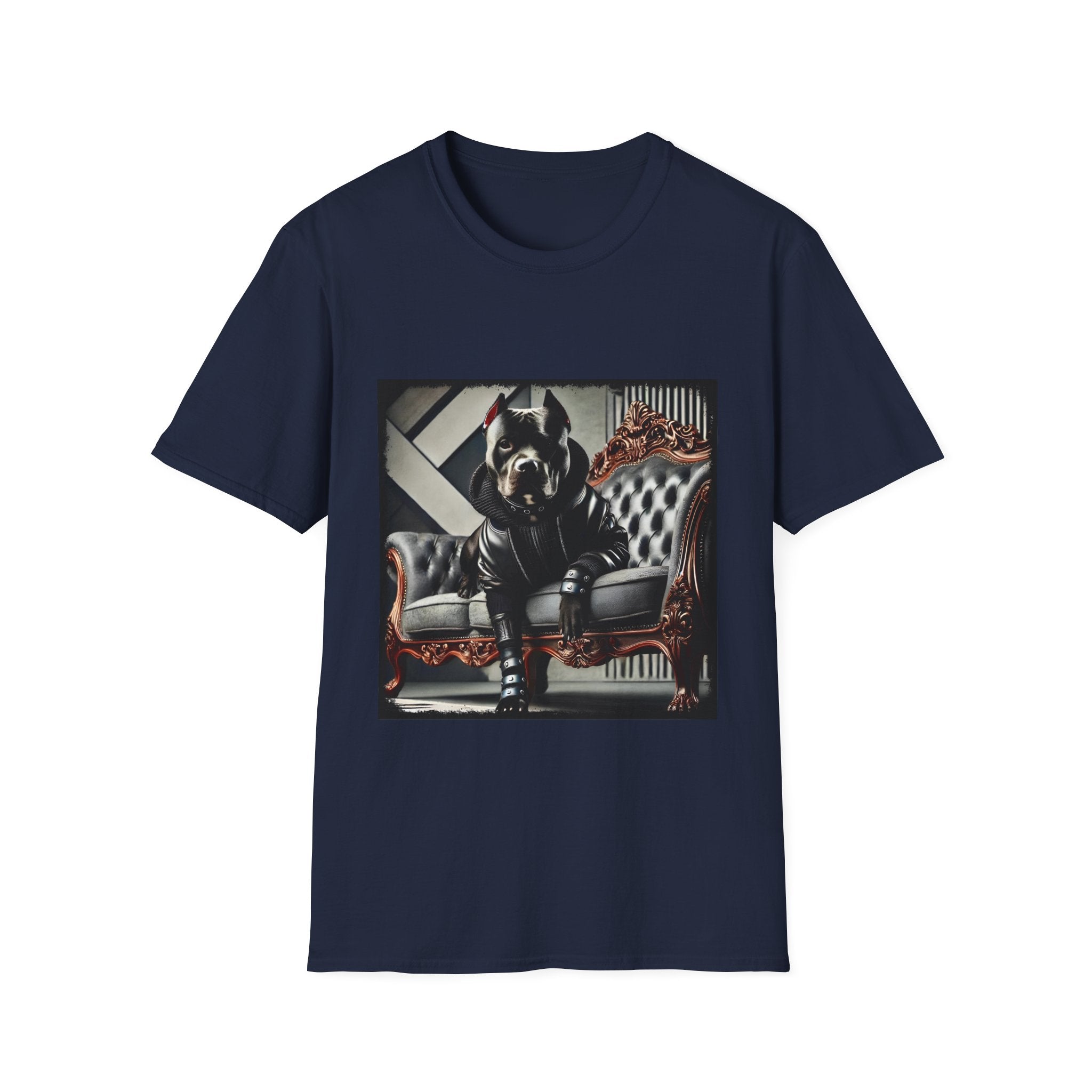 American Pit Bull Terrier Shirt | Leather Rebel Dog Lover Tee