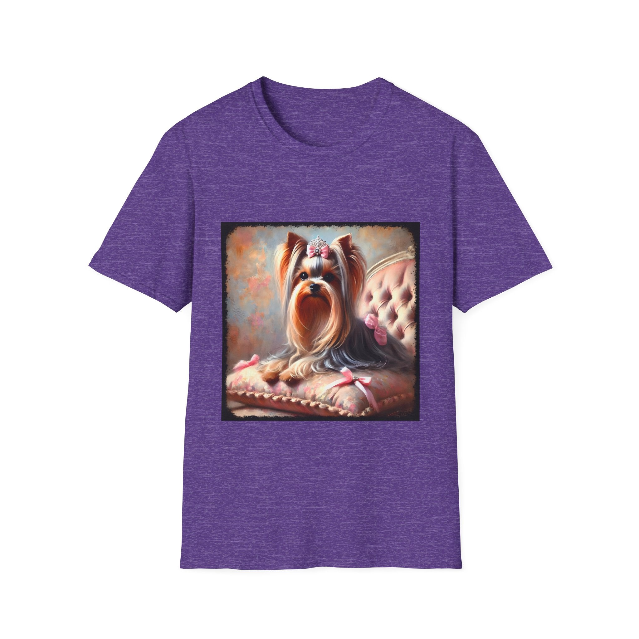 Yorkshire Terrier Bows and Diamonds Classic | Unisex Dog T-Shirt