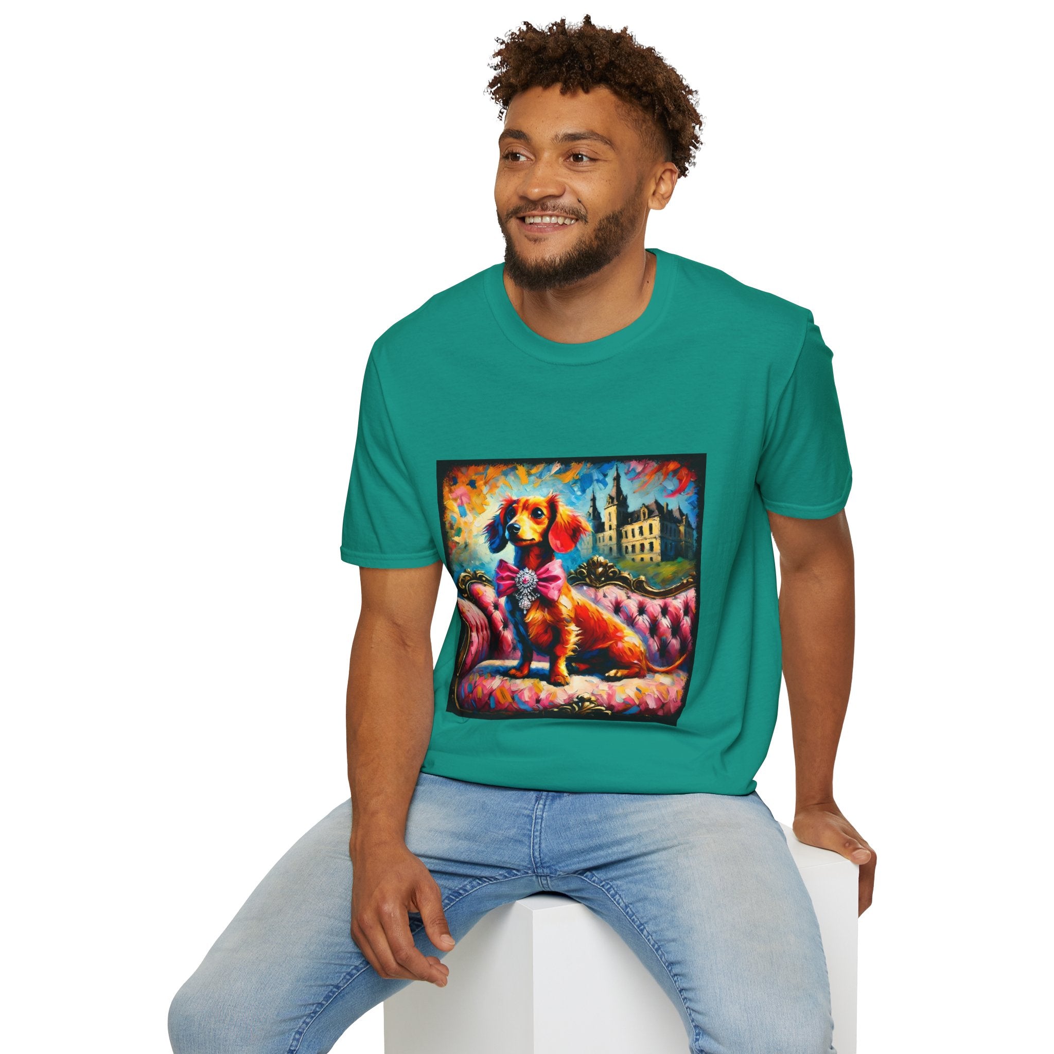Dachshund Diamond Princess Classic | Unisex Dog T-Shirt