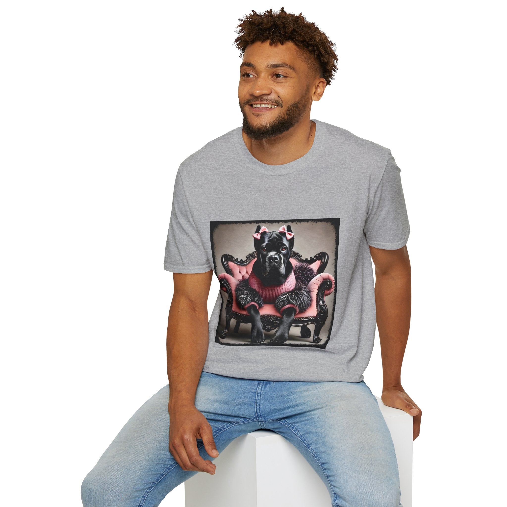 Cane Corso Bow Boss | Unisex Dog T-Shirt