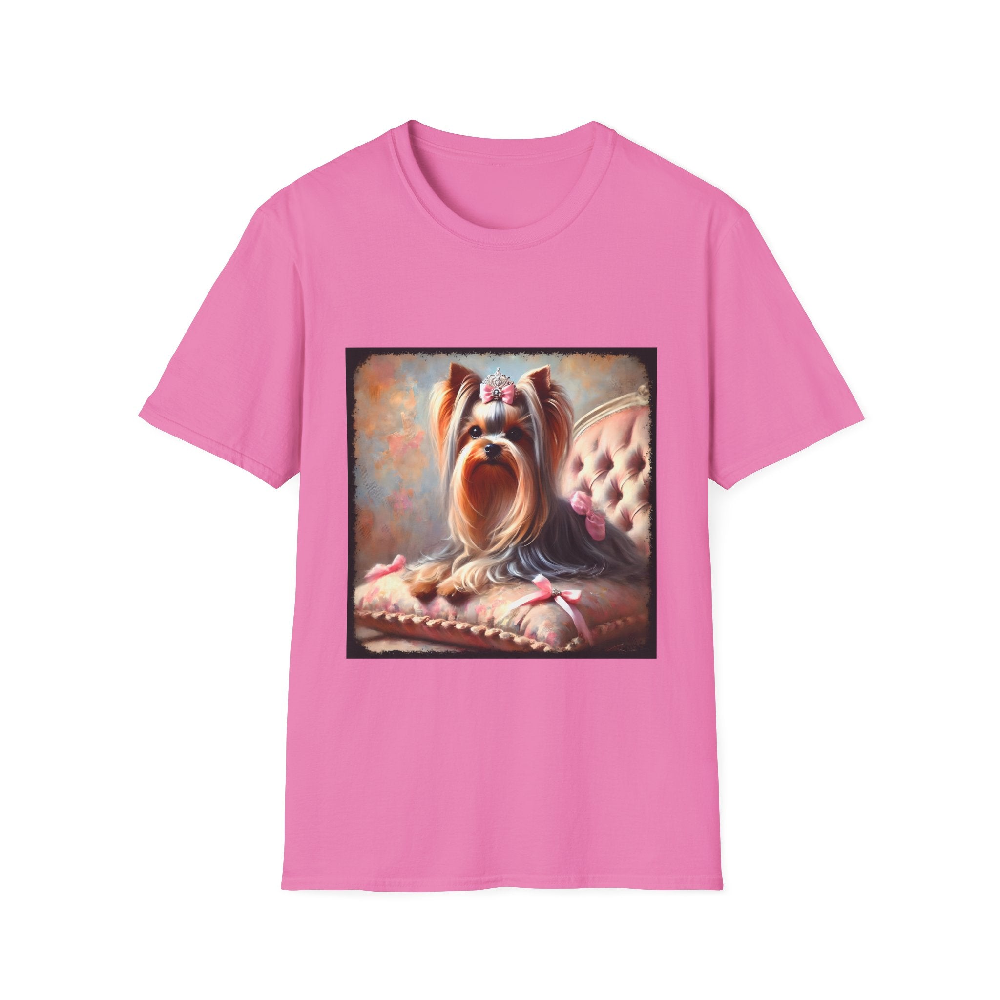 Yorkshire Terrier Bows and Diamonds Classic | Unisex Dog T-Shirt