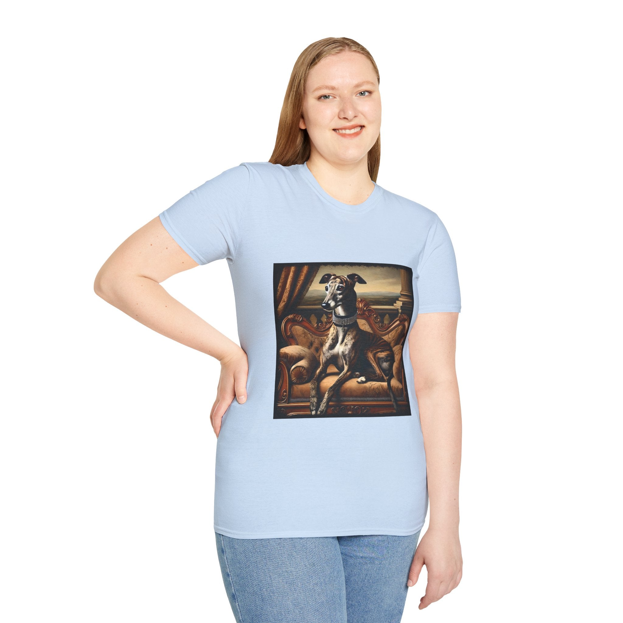 Whippet Brindle Diva | Unisex Dog T-Shirt