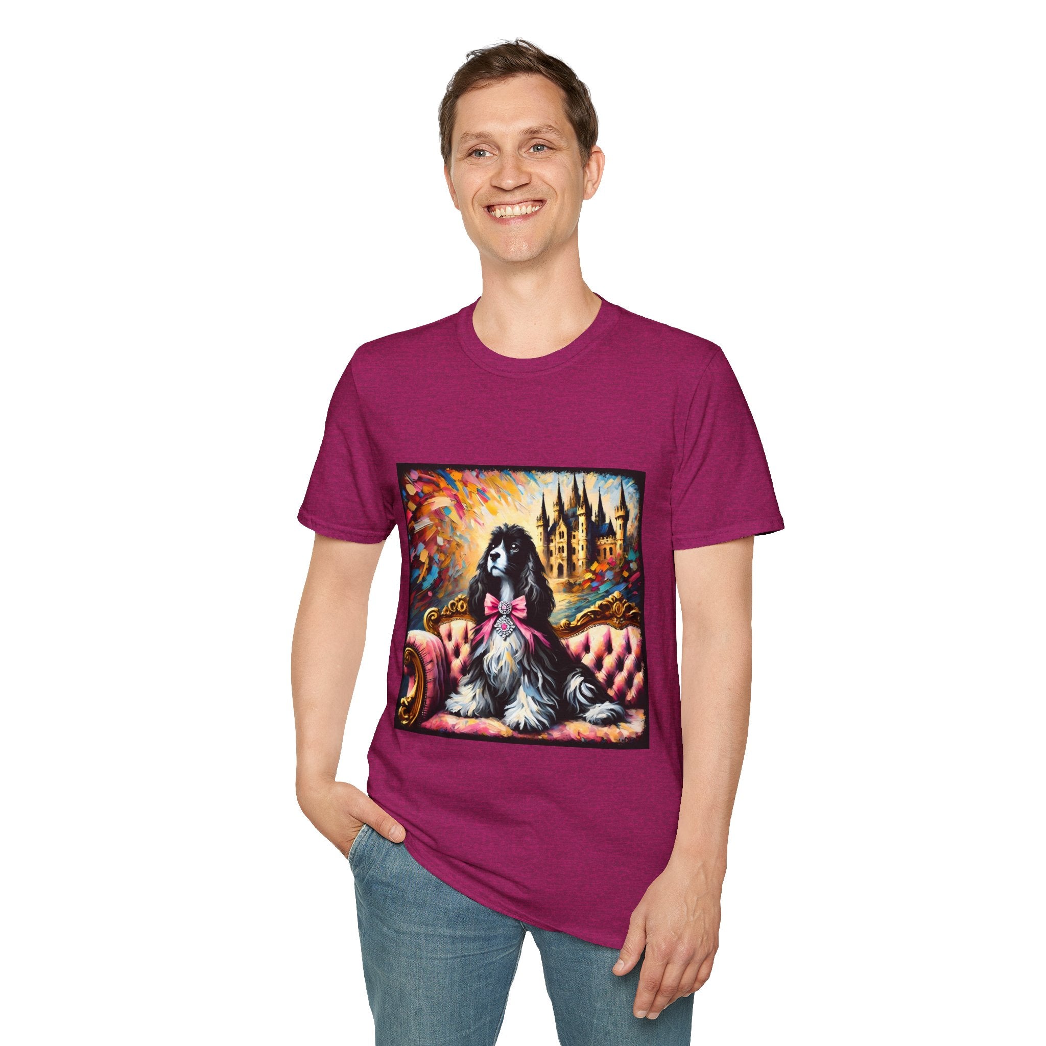 Cocker Spaniel Diamond Classic | Unisex Dog T-Shirt
