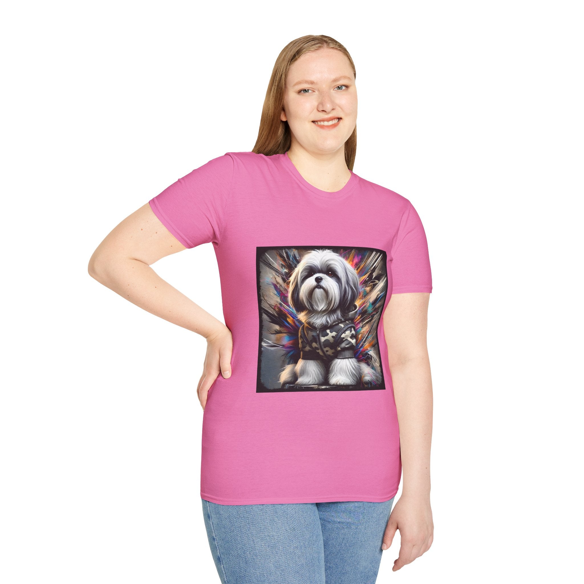 Shih Tzu Bold Camo Classic | Unisex Dog T-Shirt