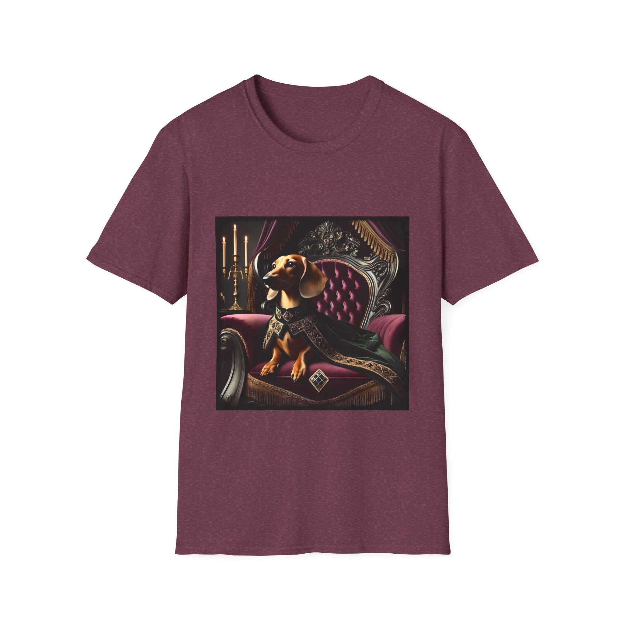 Dachshund Velvet Reign | Unisex Dog T-Shirt