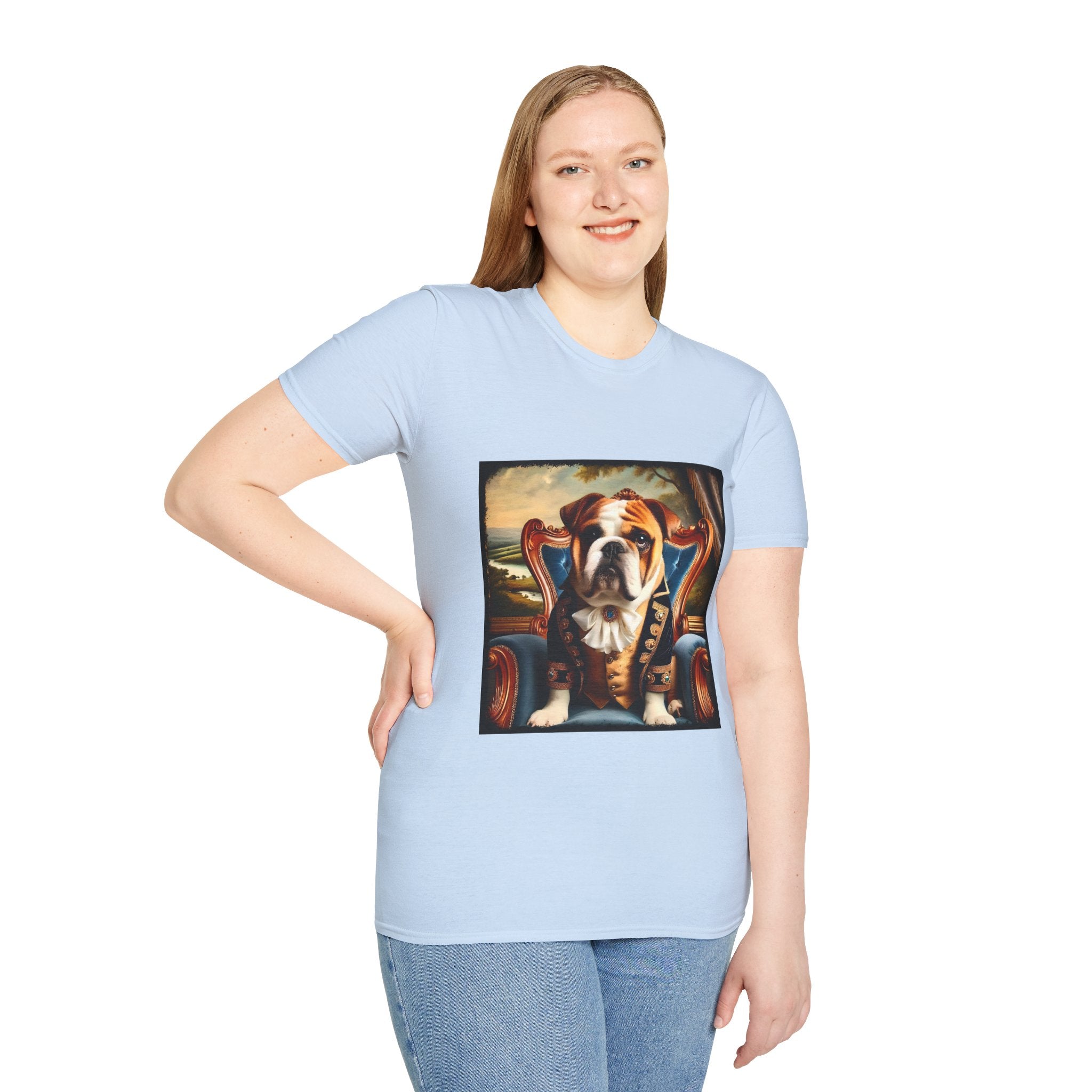 Bulldog Bougie Baron | Unisex Dog T-Shirt